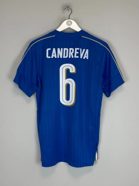 Sustainable production 2016/17 ITALY CANDREVA #6 HOME SHIRT (M) PUMA
