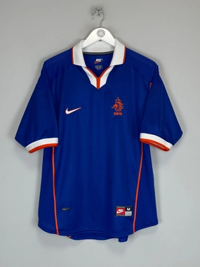 1998/00 NETHERLANDS AWAY SHIRT (M) NIKE Training Gear Movement Support