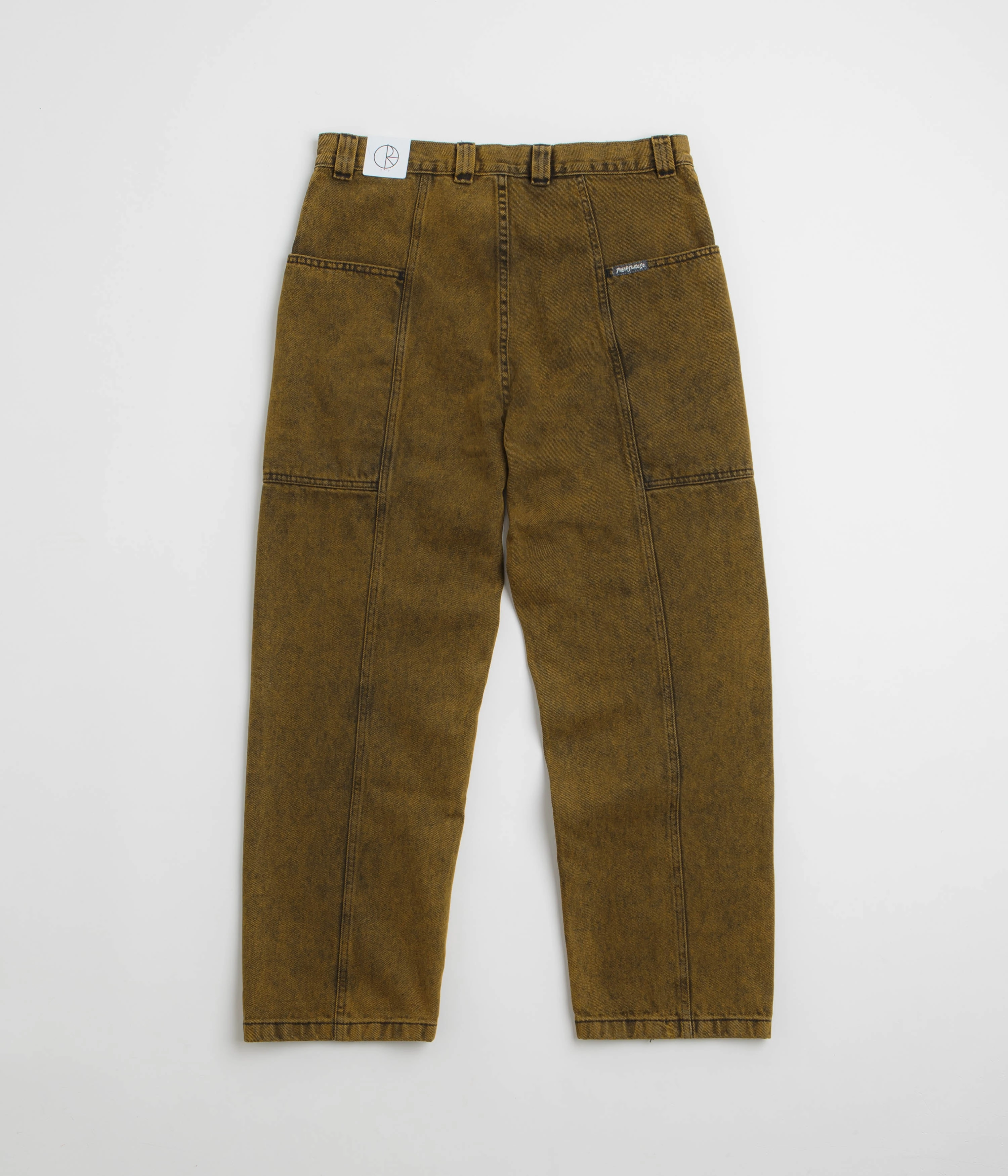 SecureZipperClosures Stylish Comfort Polar Jiro Pants - Yellow Black