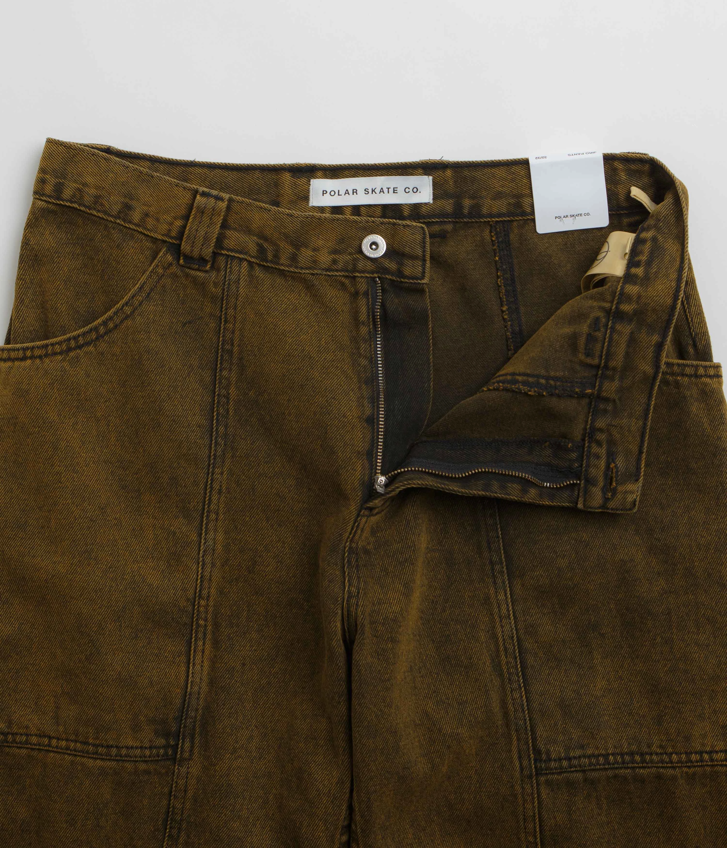 Everyday Comfort Wear Low Bulk Polar Jiro Pants - Yellow Black