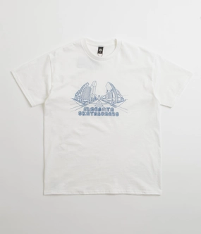 Daily Trend Washable fabric Magenta 3D T-Shirt - White