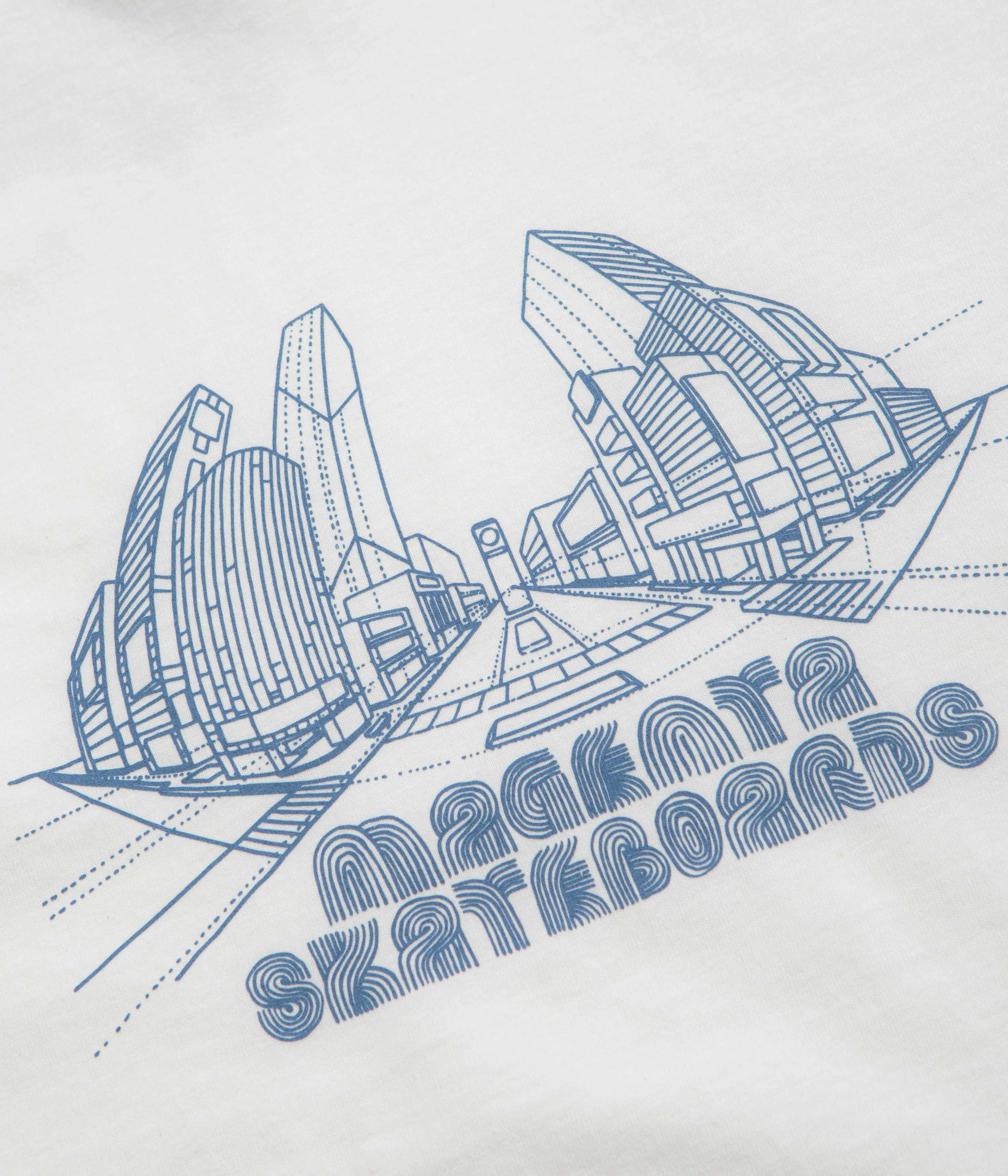 Magenta 3D T-Shirt - White LayeredHemDetails Soft Fit Wear