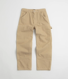 Stan Ray Double Knee Pants - Khaki Duck TouchscreenCompatiblePockets Cozy Layer
