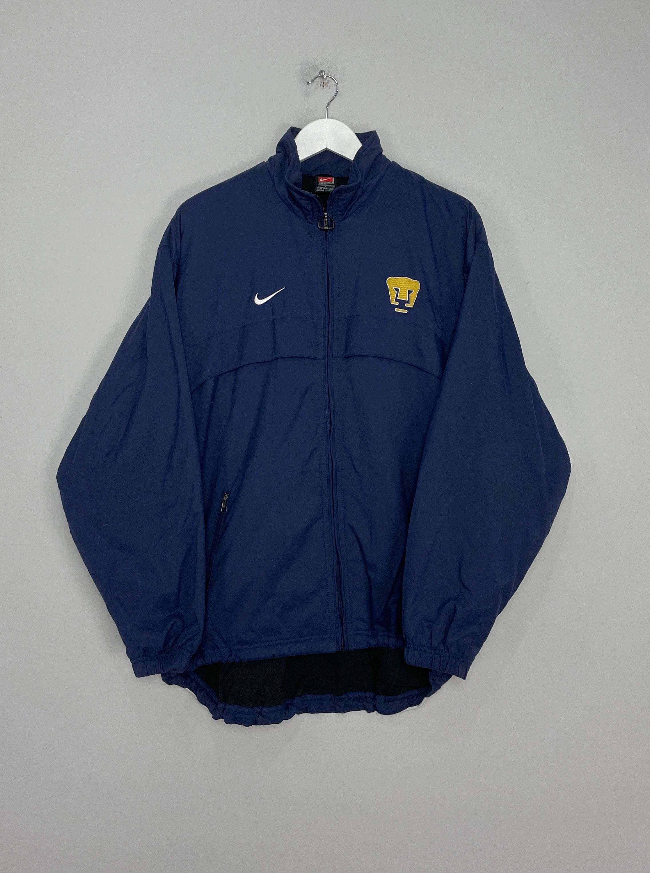 NonRestrictive Armhole 2001/02 UNAM PUMAS TRACK JACKET (L) NIKE