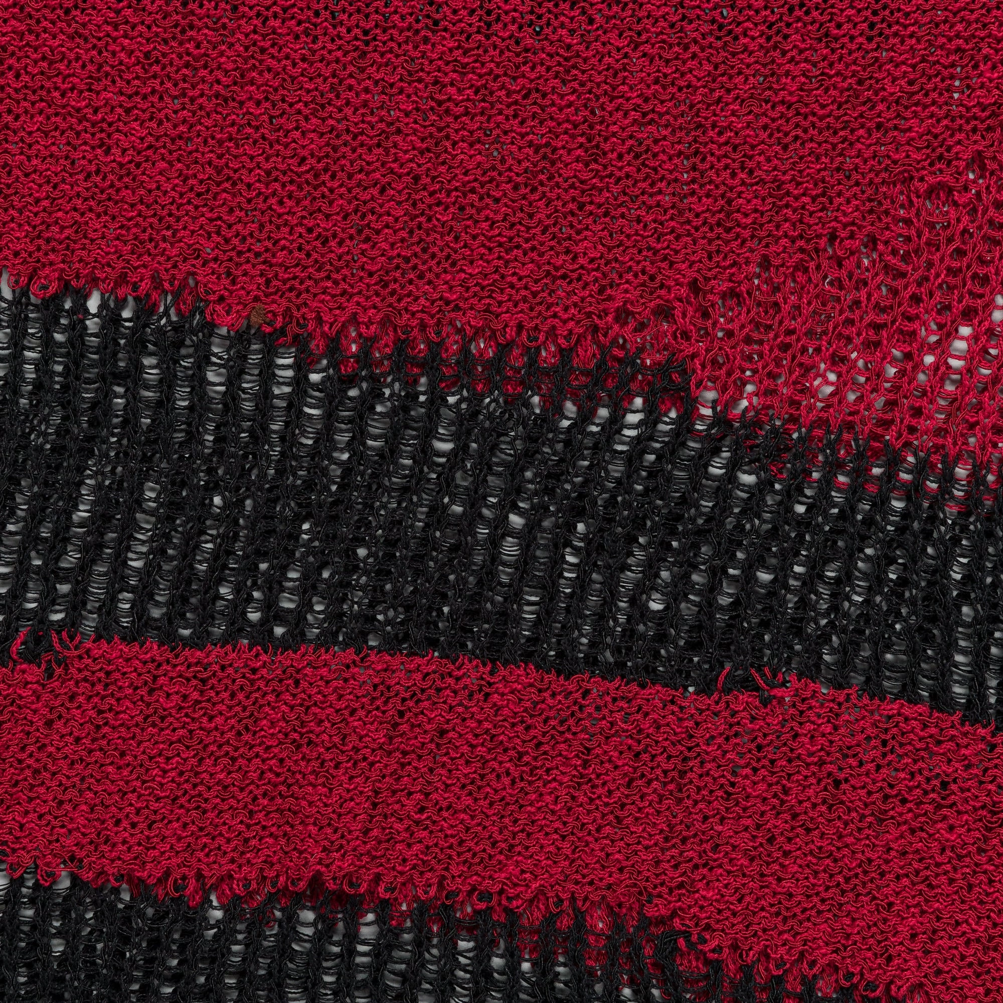 Stripe Crewneck Sweater - Black/Red consumer preference product hook practicality