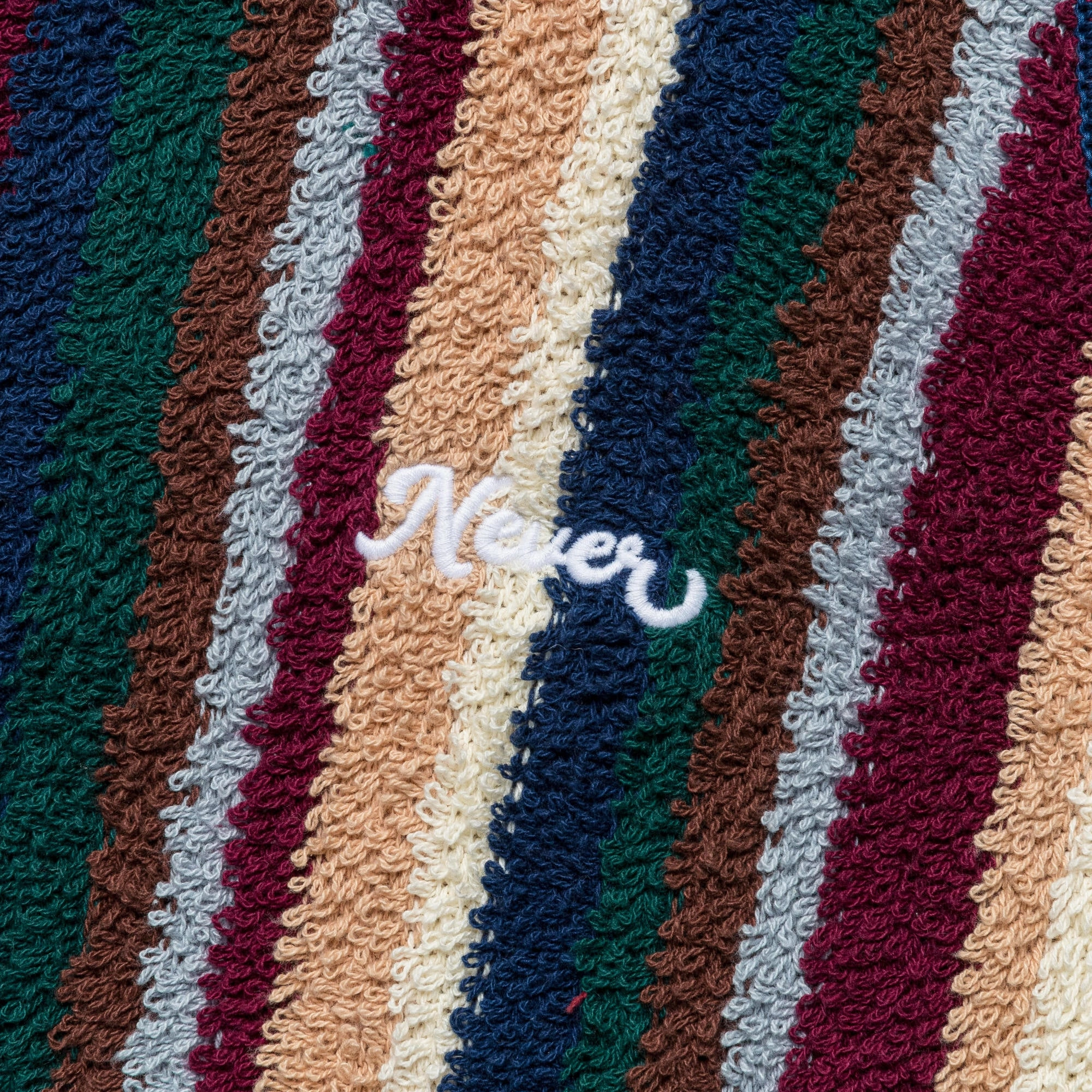 Glove Friendly Cuff Design Smart Weather Style Striped Knit Vest - Navy