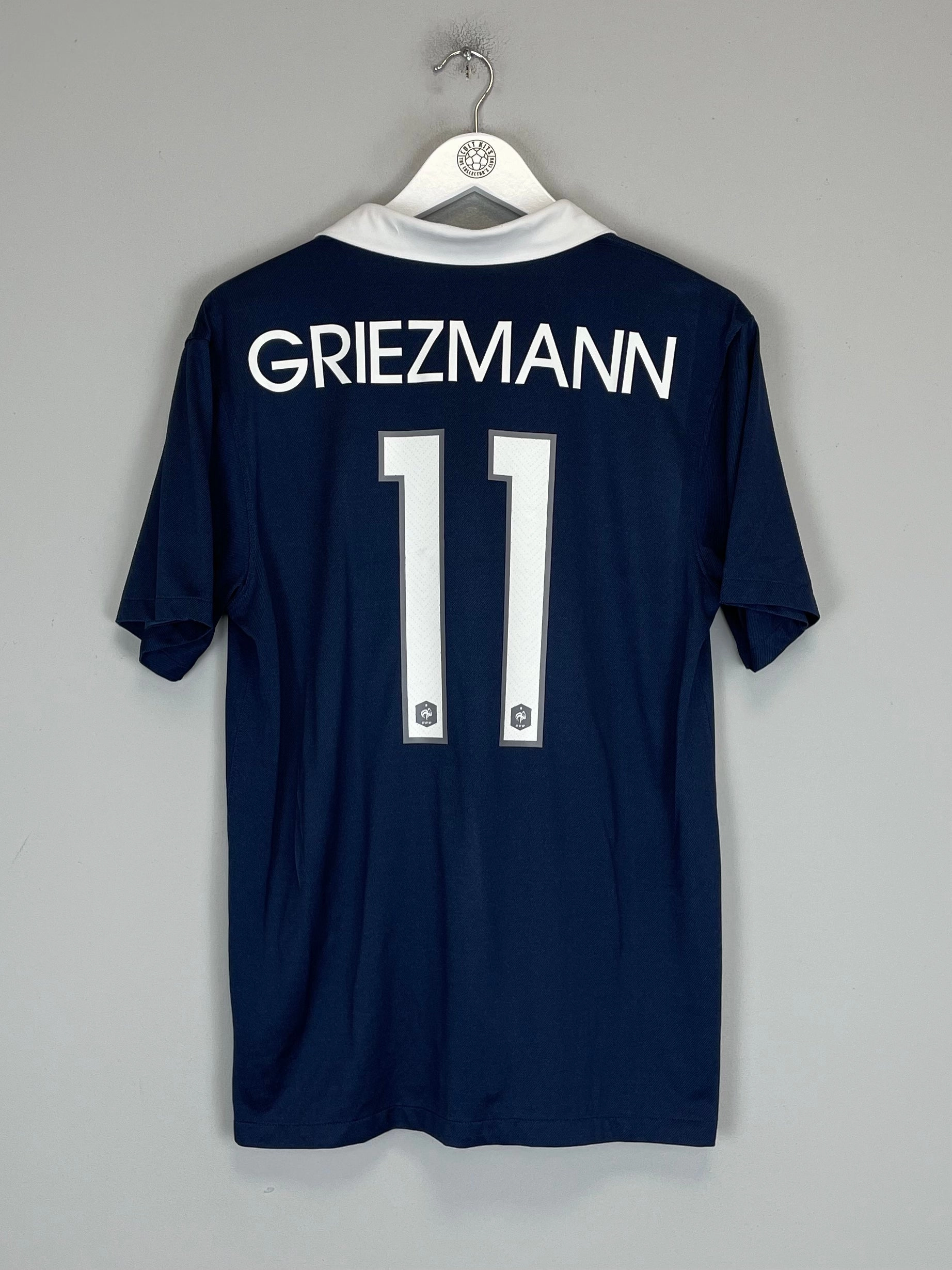 2014/15 FRANCE GRIEZMANN #11 HOME SHIRT (M) NIKE Relaxed Fit Technology Sporty Gear