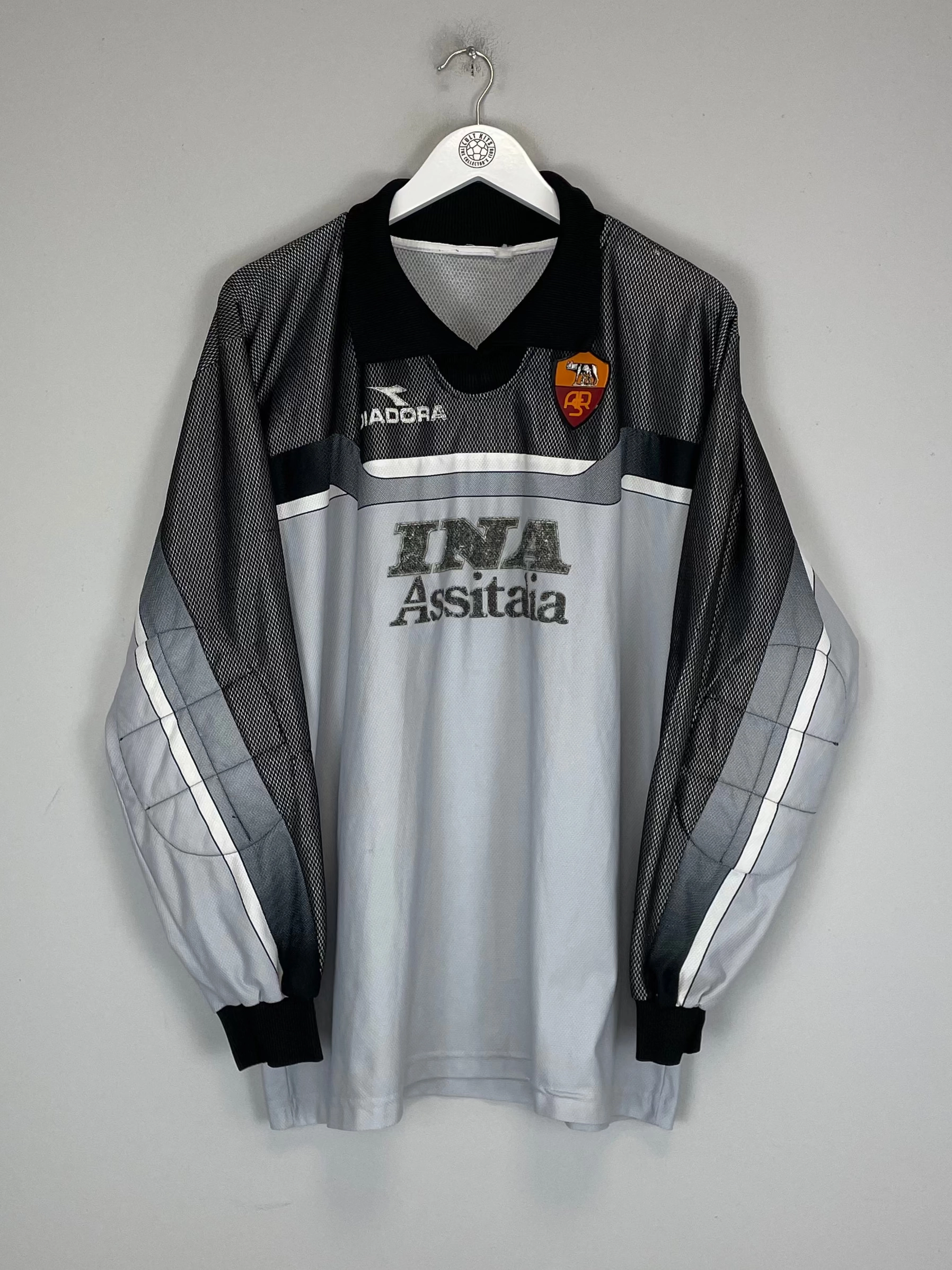 1999/00 ROMA GK SHIRT (XL) DIADORA All Day Comfort Flex