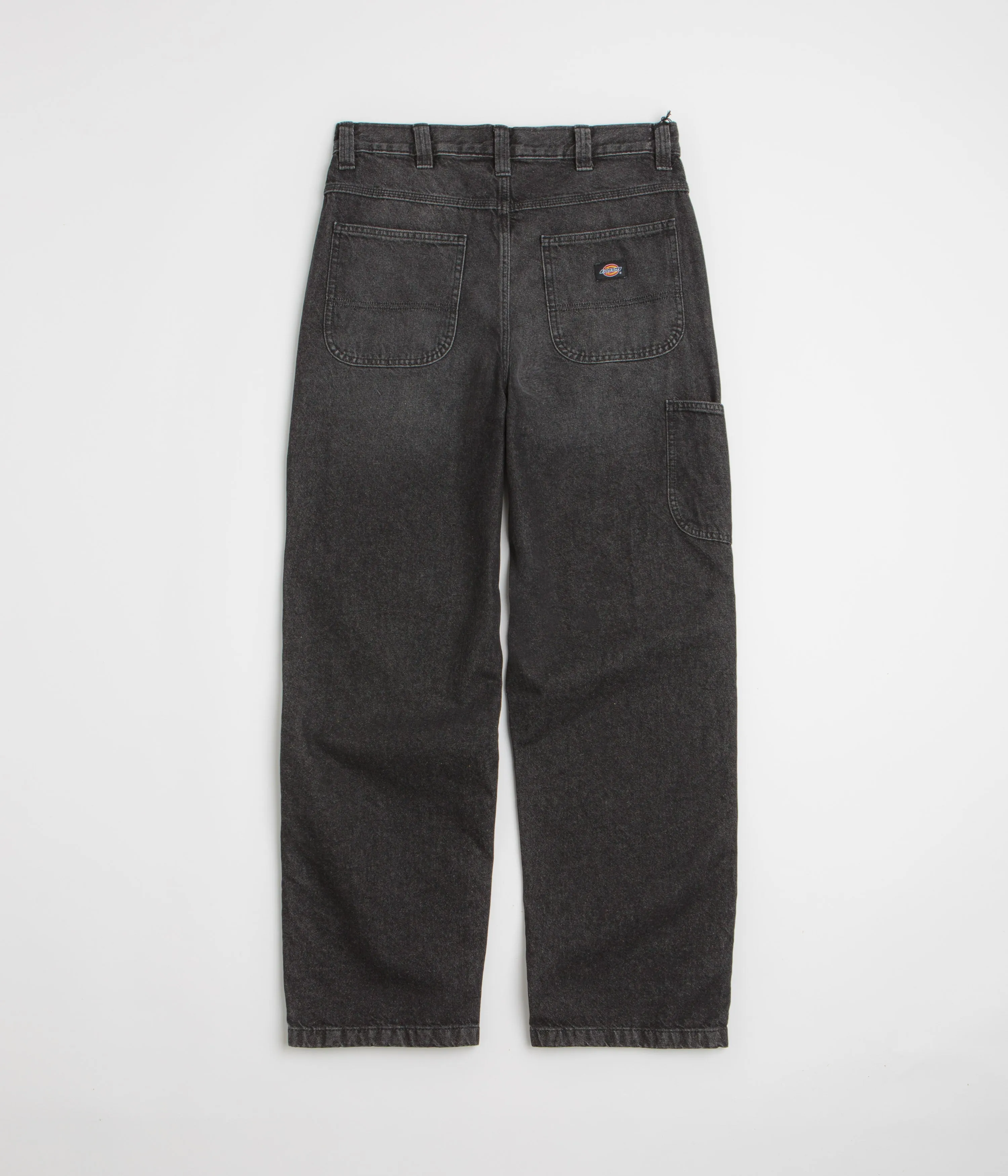 Dickies Madison Jeans - Black Wash Faded Comfy Streetwear Fan Music Event Eco Friendly Night Out