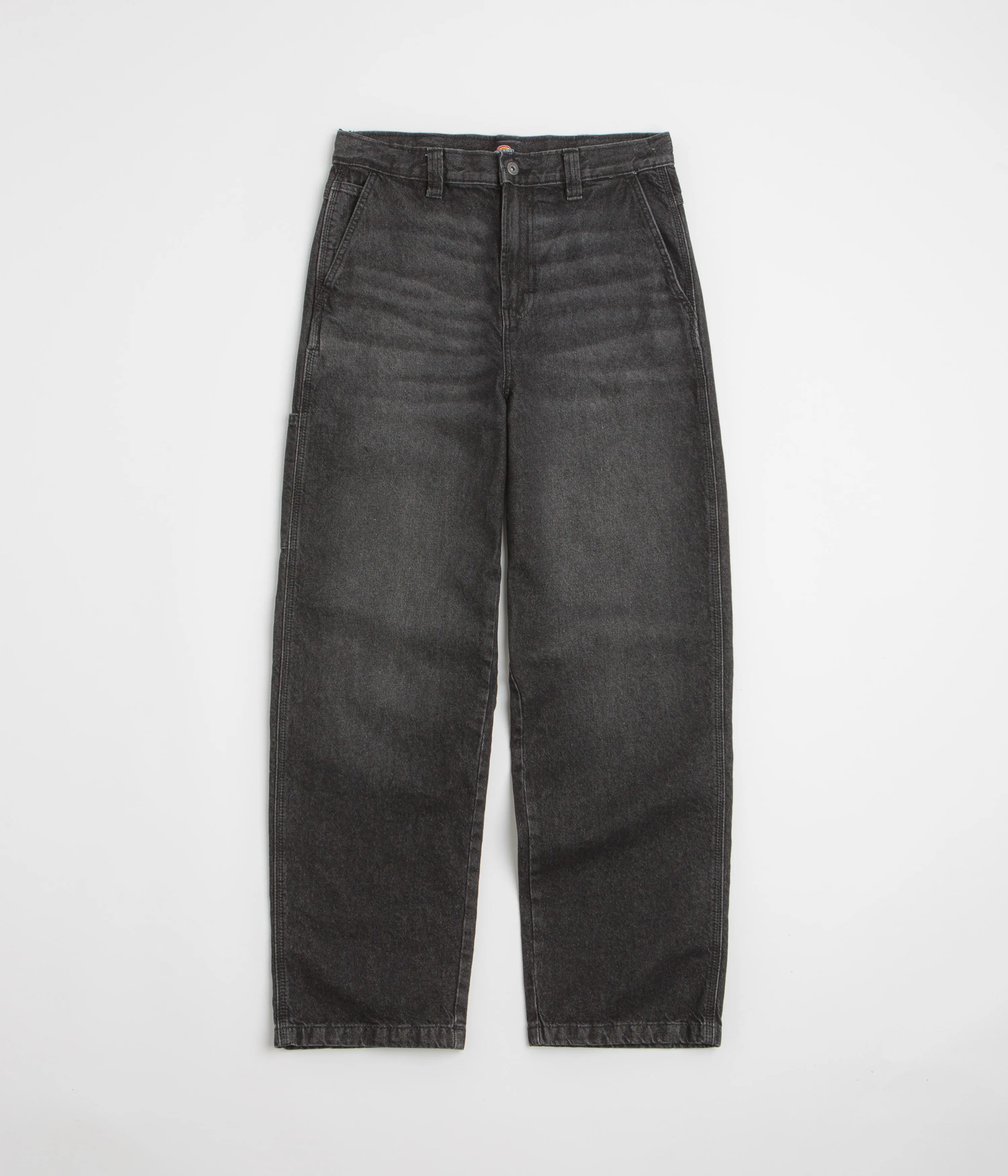 Weekend Getaway Outdoor Adventure Picnic Style Dickies Madison Jeans - Black Wash Faded