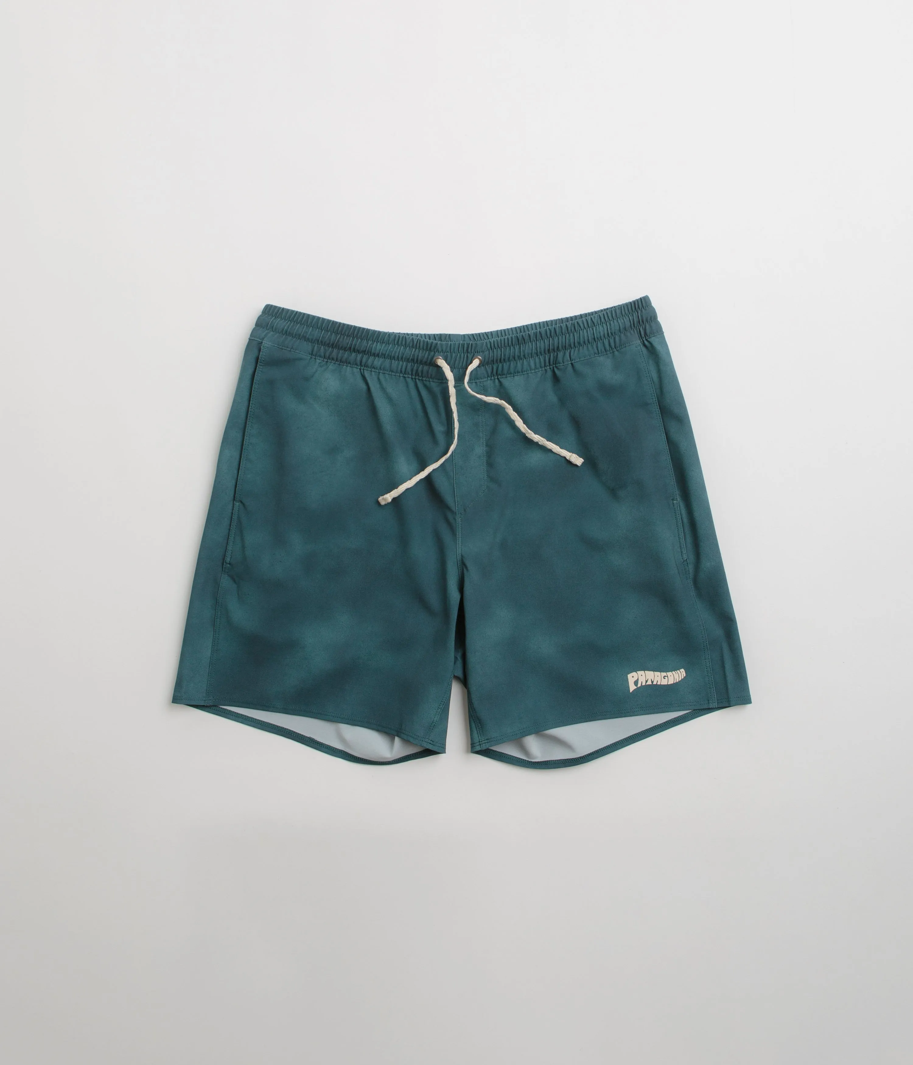 Tight Fit Tear Resistant Fabric Patagonia Hydropeak Volley 16" Shorts - Sea Spray: Tidal Teal