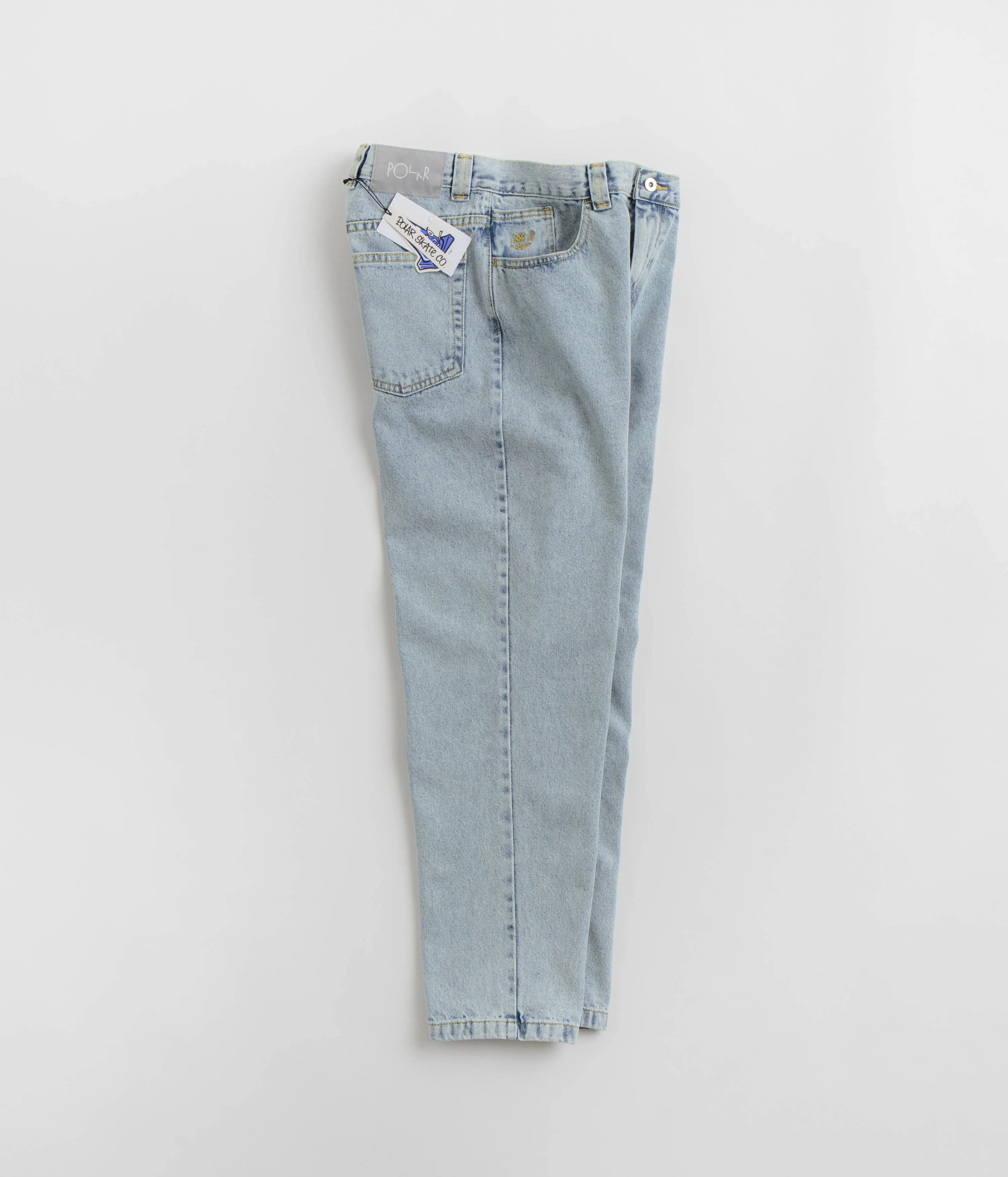 Polar '92 Jeans - Light Blue Clean Finish