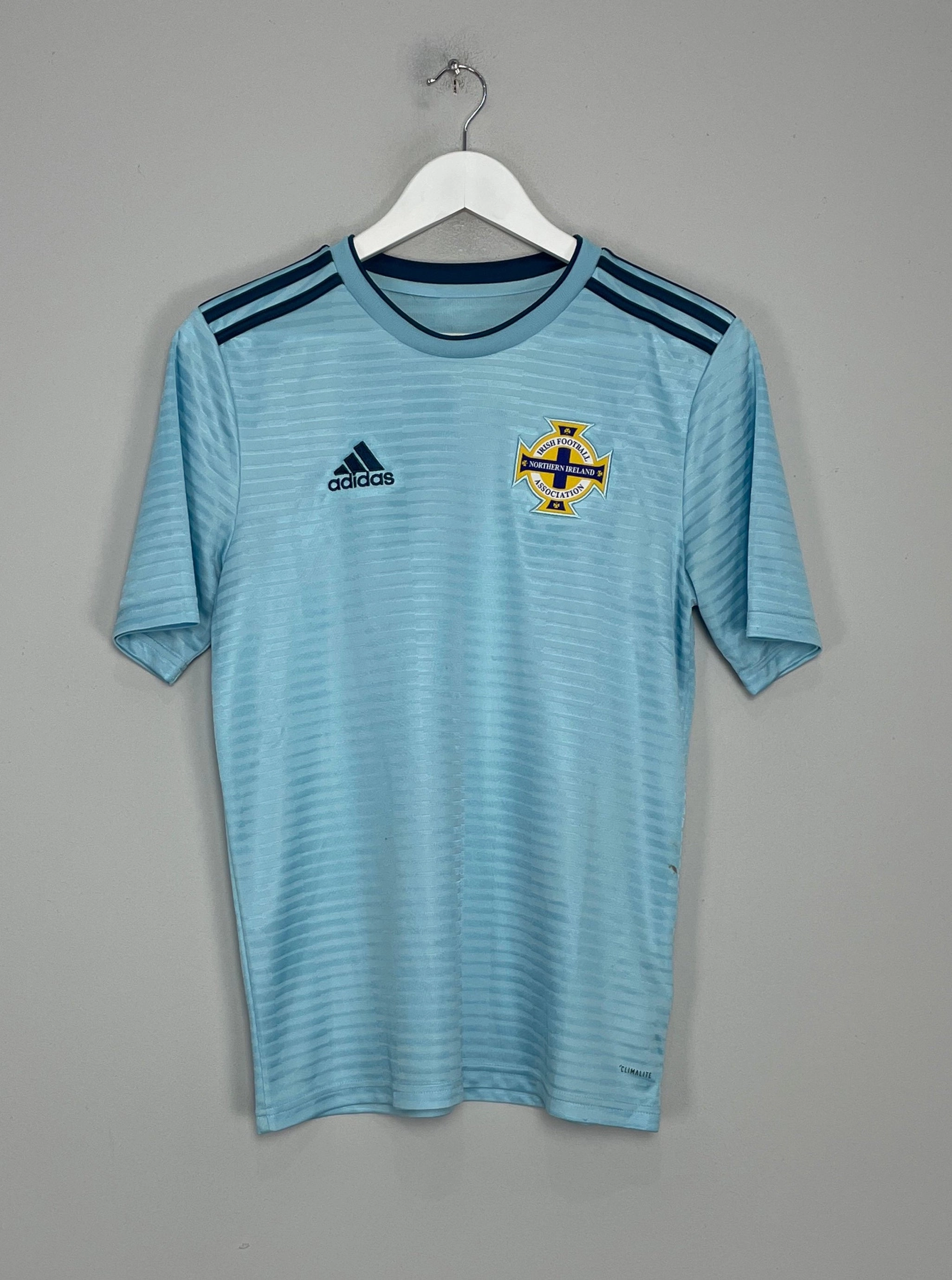 Hygroscopic Yarn Matte Surface Finish 2018/19 NORTHERN IRELAND AWAY SHIRT (XL.KIDS) ADIDAS
