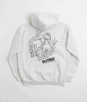 Weekend Casual Beach Vacation Butter Goods Fossil Hoodie - Ash