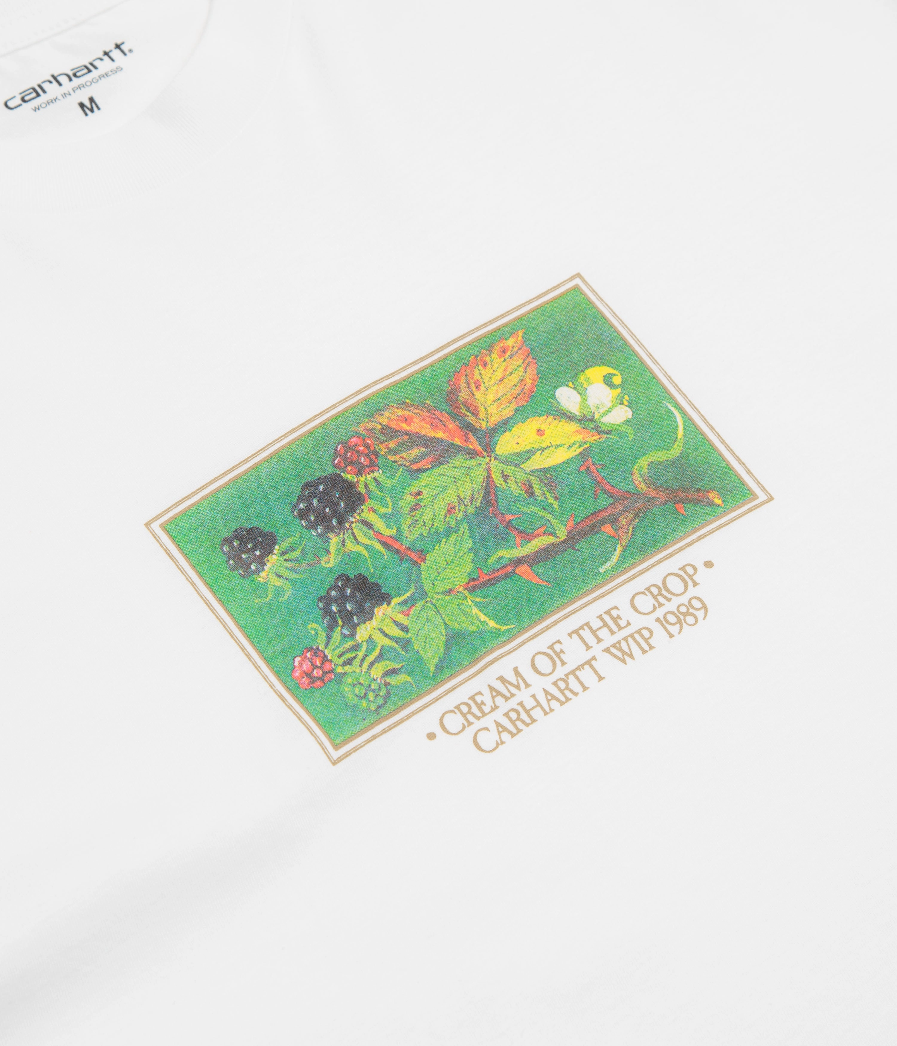 Carhartt Cream Of The Crop T-Shirt - White Casual Must-Have Biodegradable Options