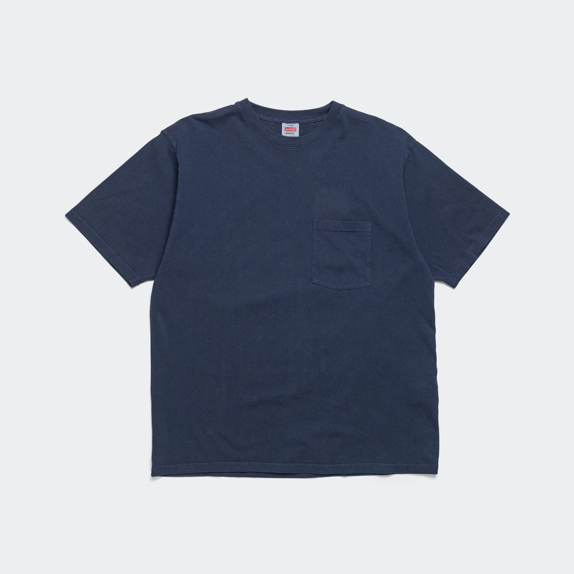 Sustainable Textile Healthknit SS Pocket Tee - Pigment Blue