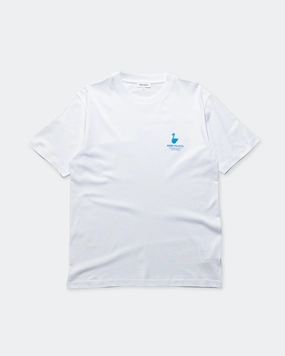 Fashionable Layer MoistureWicking Johannes Organic The Lakes Print T-Shirt - White