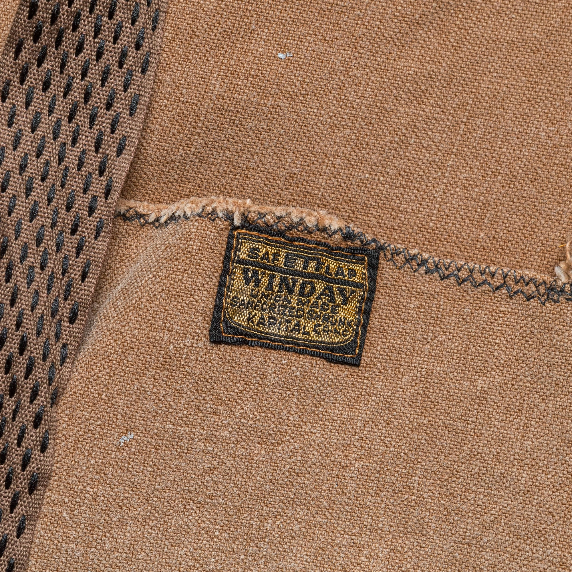 Canvas W-Knee EASY Baggy Pants (FARMER Remake) - Gold Relaxed Wearable Sleek Look