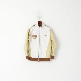 Duck And Cover Men L (S) Sweatshirt Beige Vintage Cotton Rollin Tours Top product sporty appeal bag accents