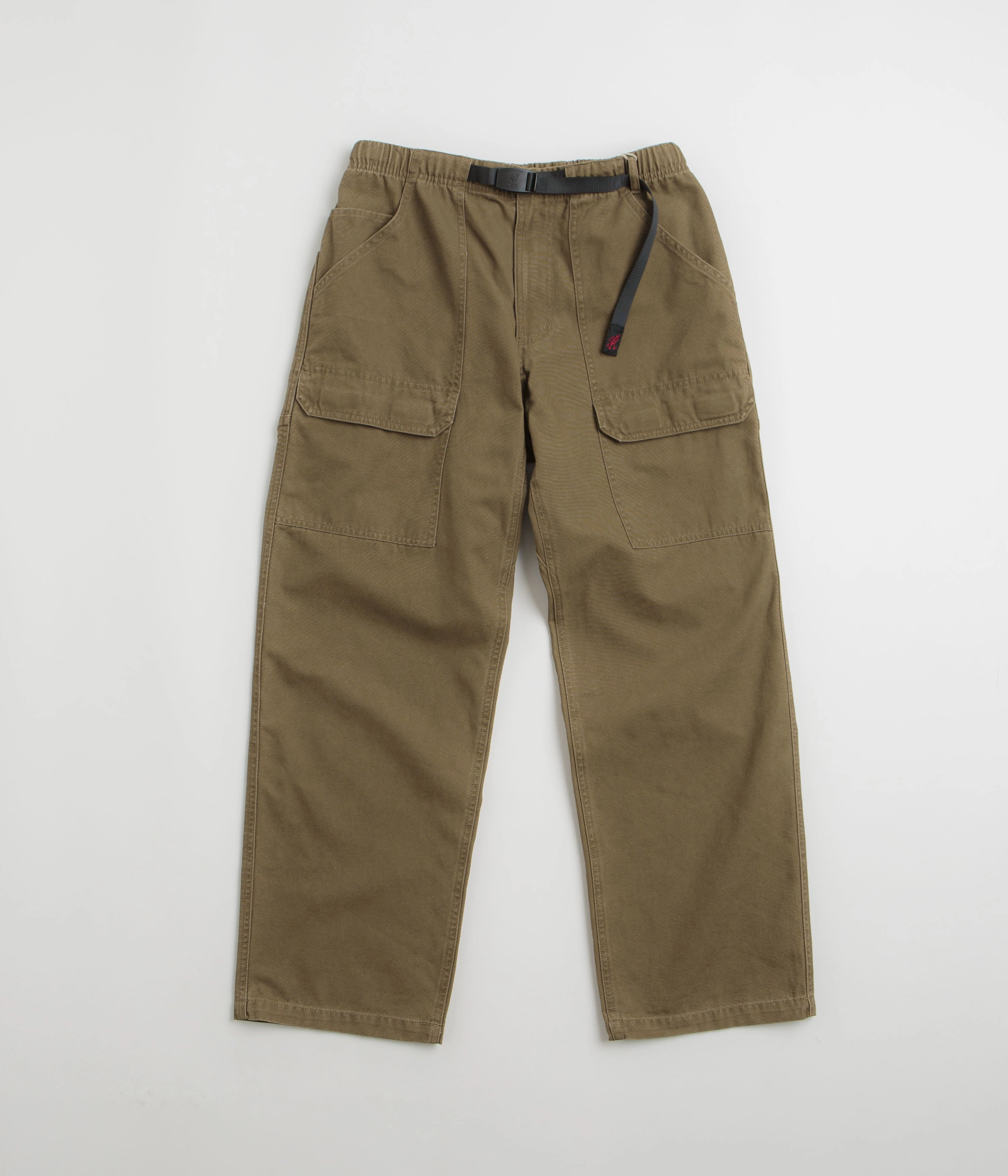 Gramicci Canvas EQT Pants - Dusted Olive Organic Cotton