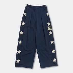 SnagFreeFabric Smooth Jersey Stantman&woman Baggy Track Pants - Navy