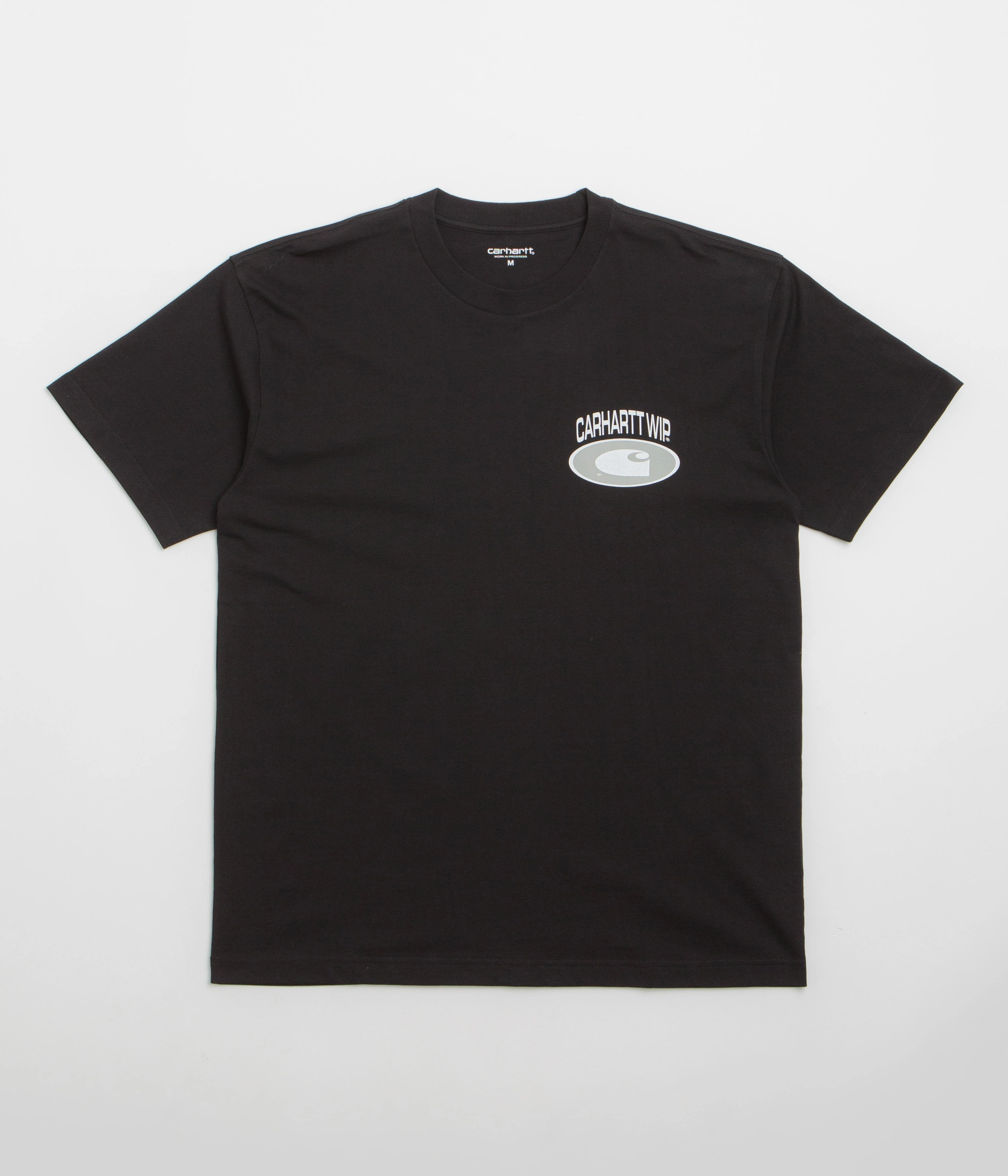 Trendy Fabric Soft Finish Carhartt Tire T-Shirt - Black