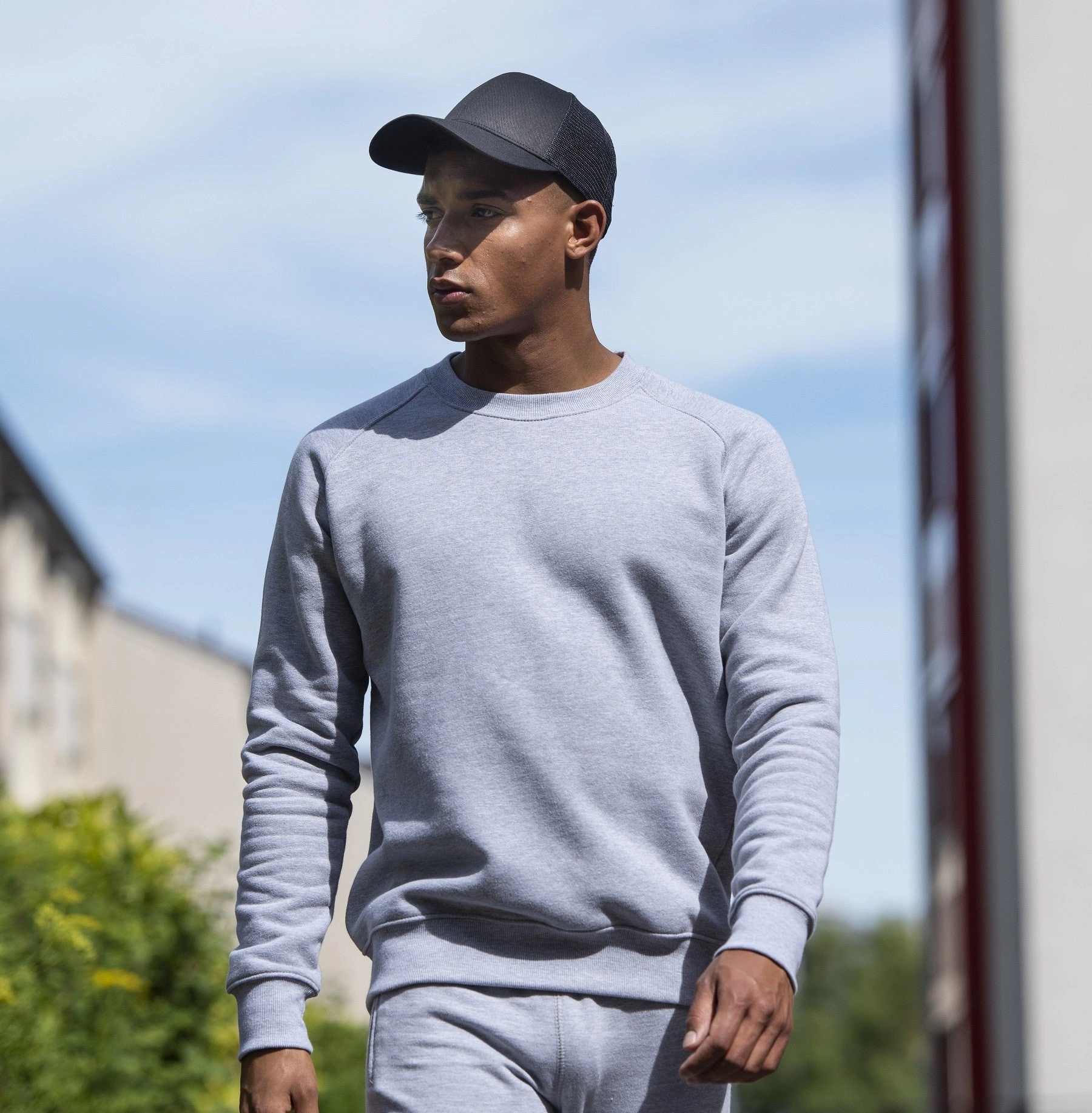 Graduate Heavyweight Sweatshirt | ARCTIC WHITE Timeless Fashion Casual Basics