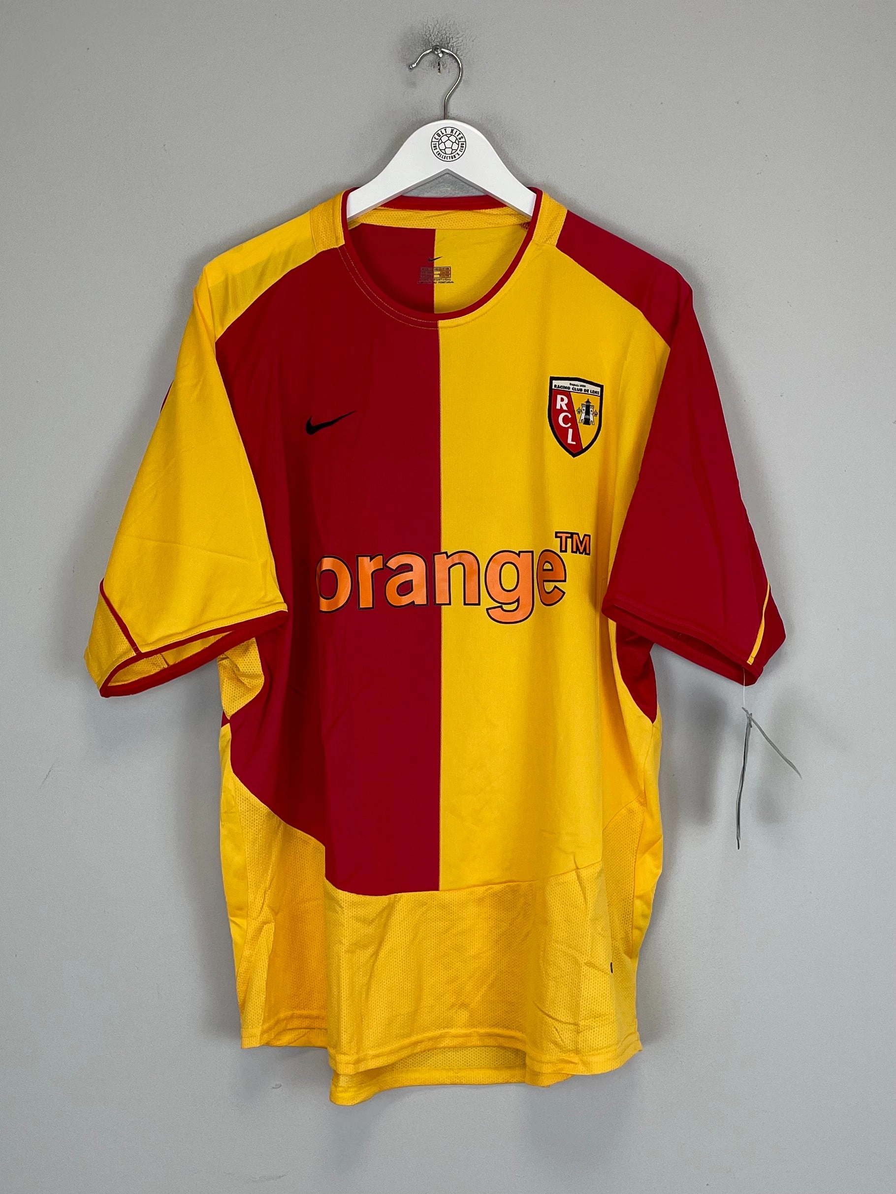 Under Layer 2003/04 RC LENS *BNWT* HOME SHIRT (XL) NIKE