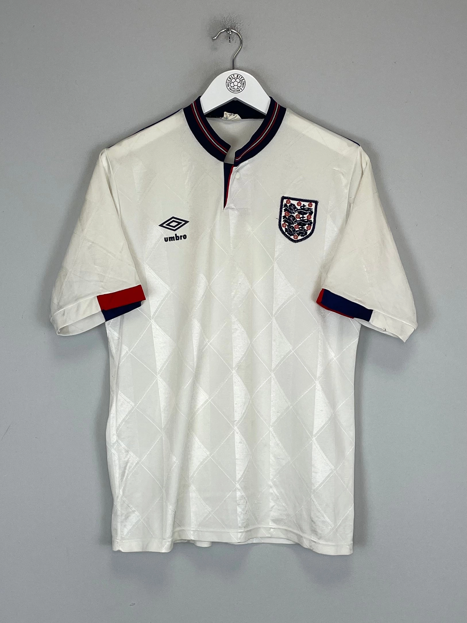 1988 ENGLAND TEMPLATE HOME SHIRT (M) UMBRO Ultra lightweight Active Weekend