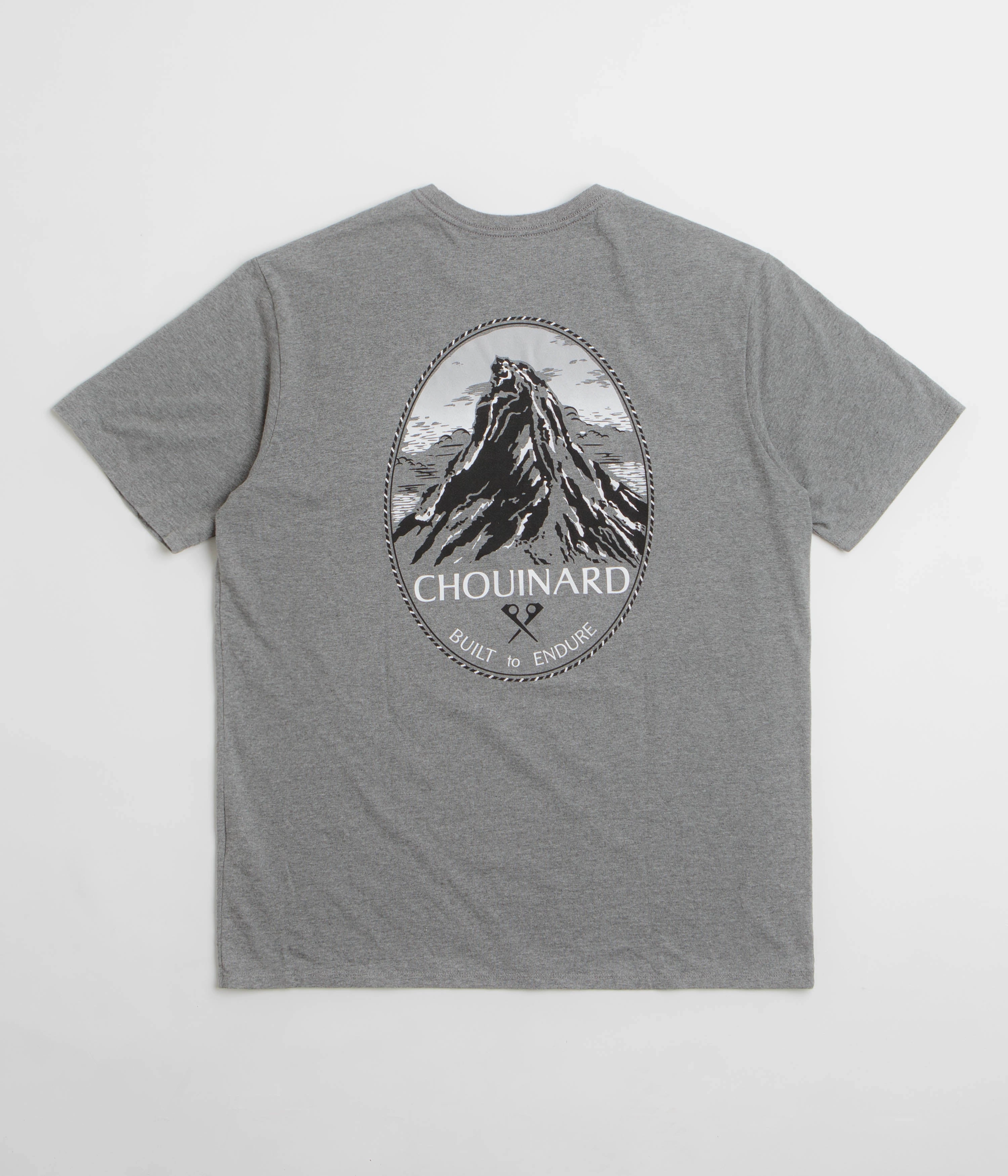 Patagonia Chouinard Crest Pocket Responsibili-Tee T-Shirt - Gravel Heather Wedding