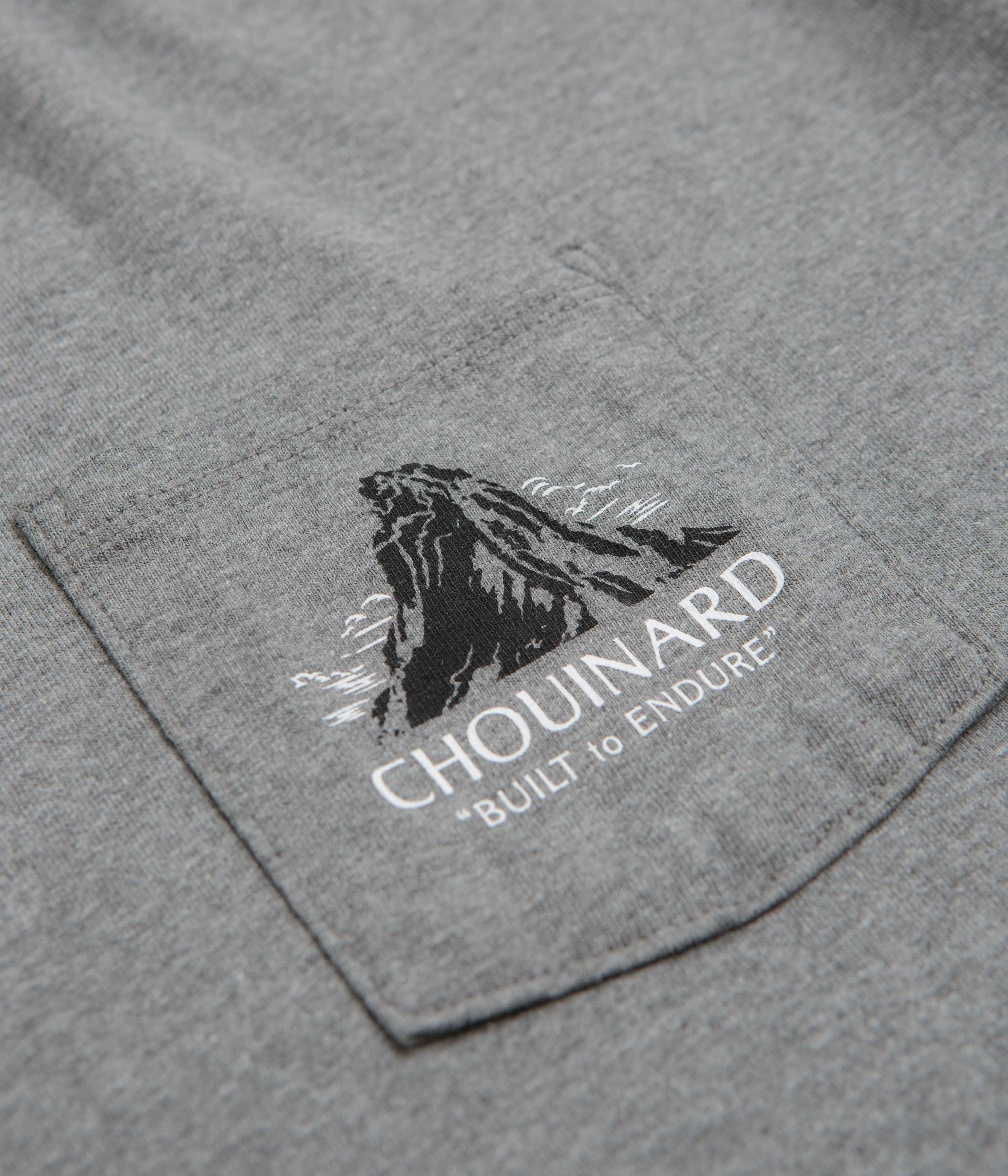 Patagonia Chouinard Crest Pocket Responsibili-Tee T-Shirt - Gravel Heather Timeless Comfort