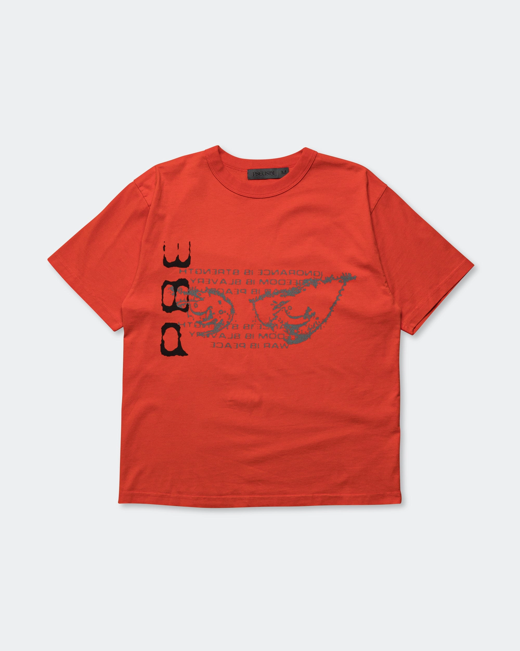 Comfy Essentials Wear Playful Design Watcher Tee - Red