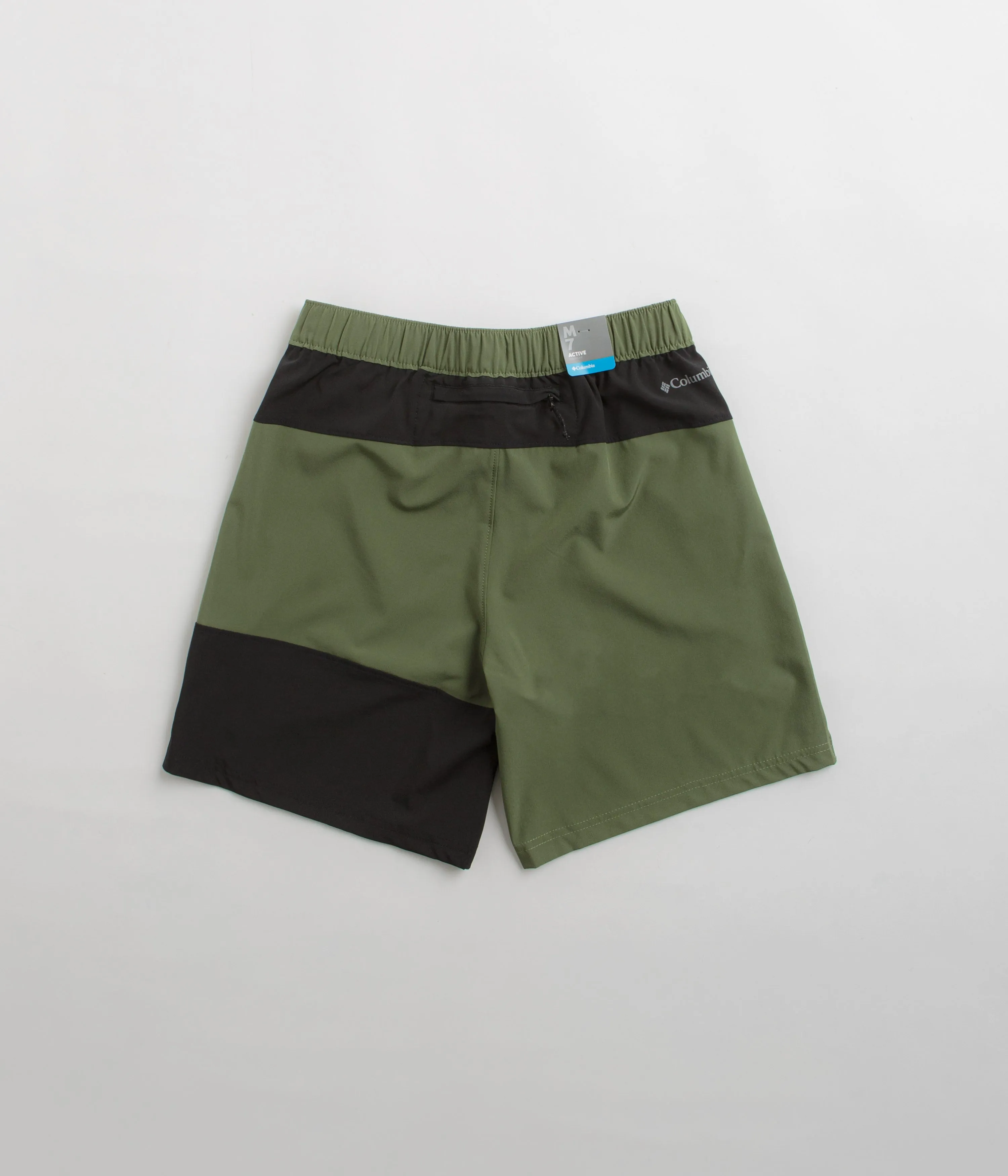 Columbia Hike Color Block Shorts - Canteen / Black Athletic Look Eco Friendly Material