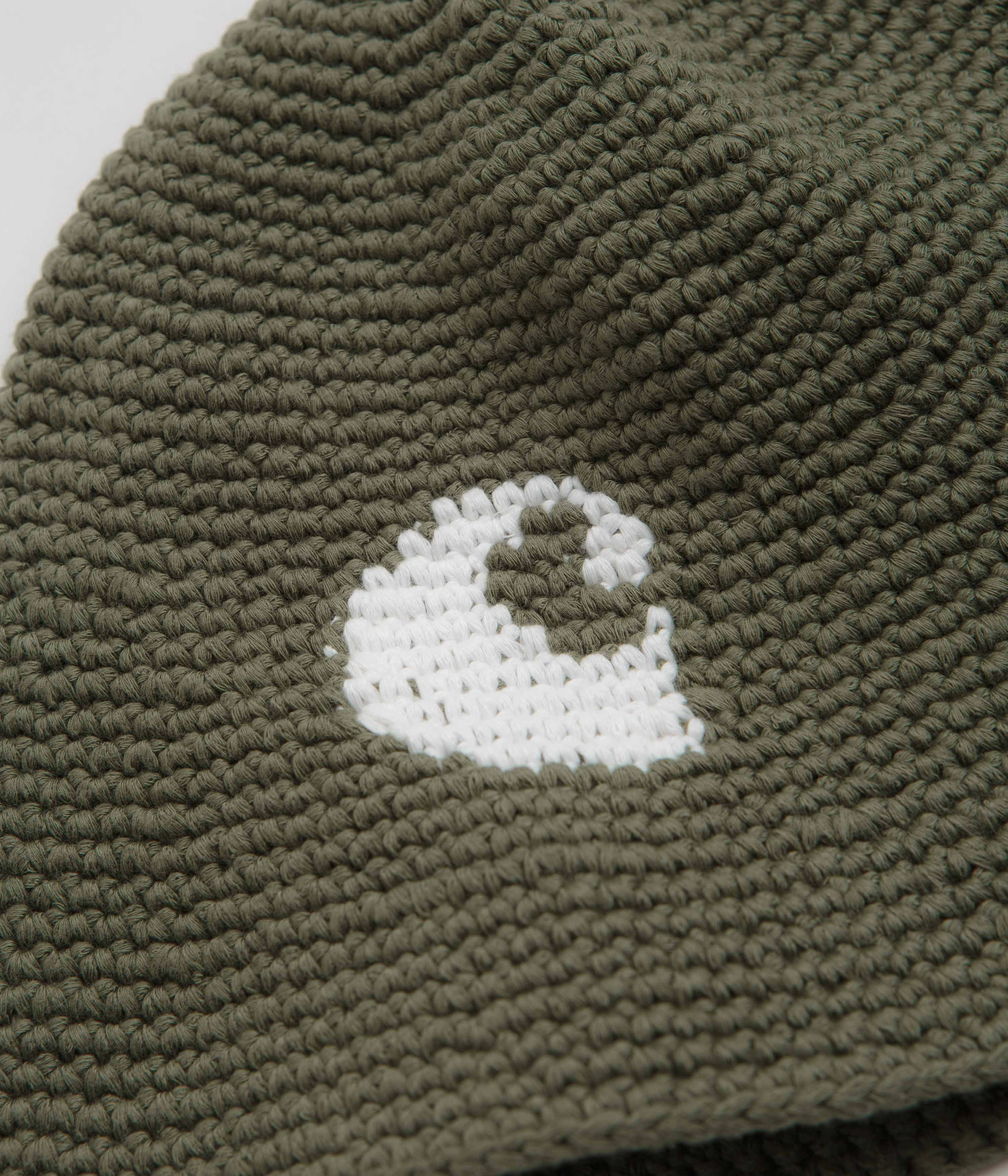Carhartt Cane Bucket Hat - Dollar Green / White Relaxed Warmth All Season