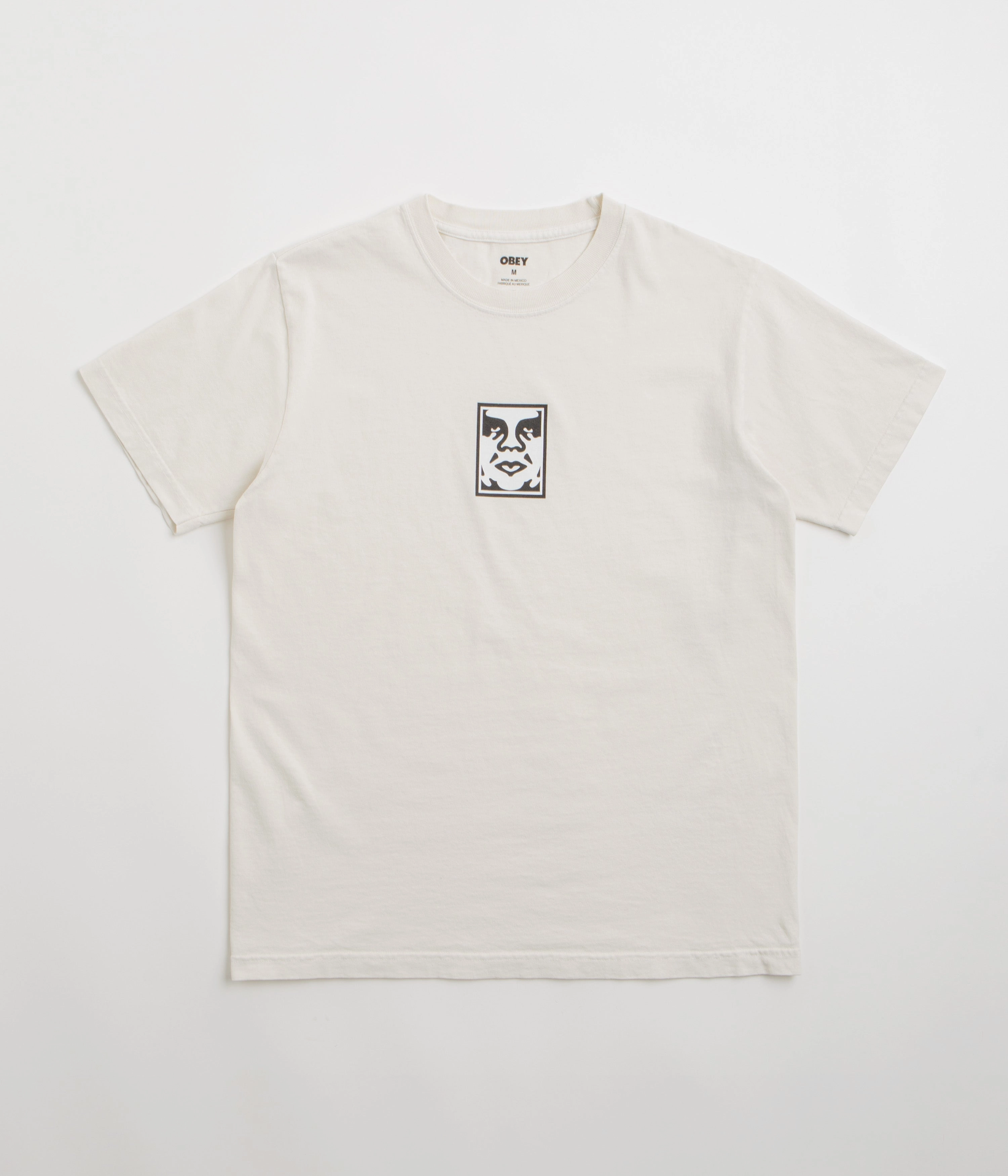 Obey Icon Face T-Shirt - Pigment Chalk Minimalist Layer
