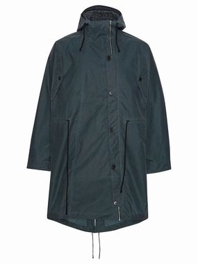 Layer Comfort Wing Parka - Dark Petrol Wax