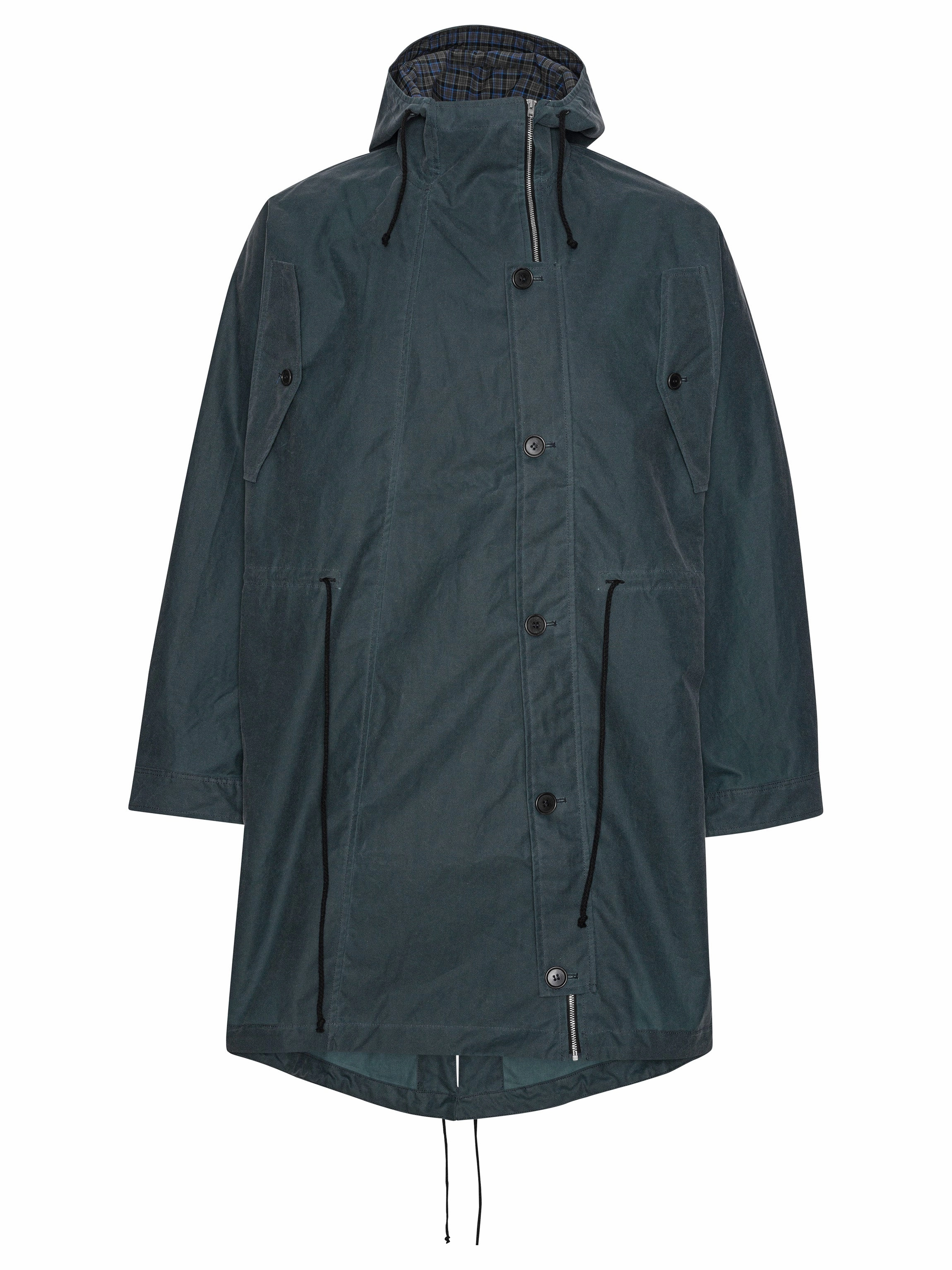 Layer Comfort Wing Parka - Dark Petrol Wax