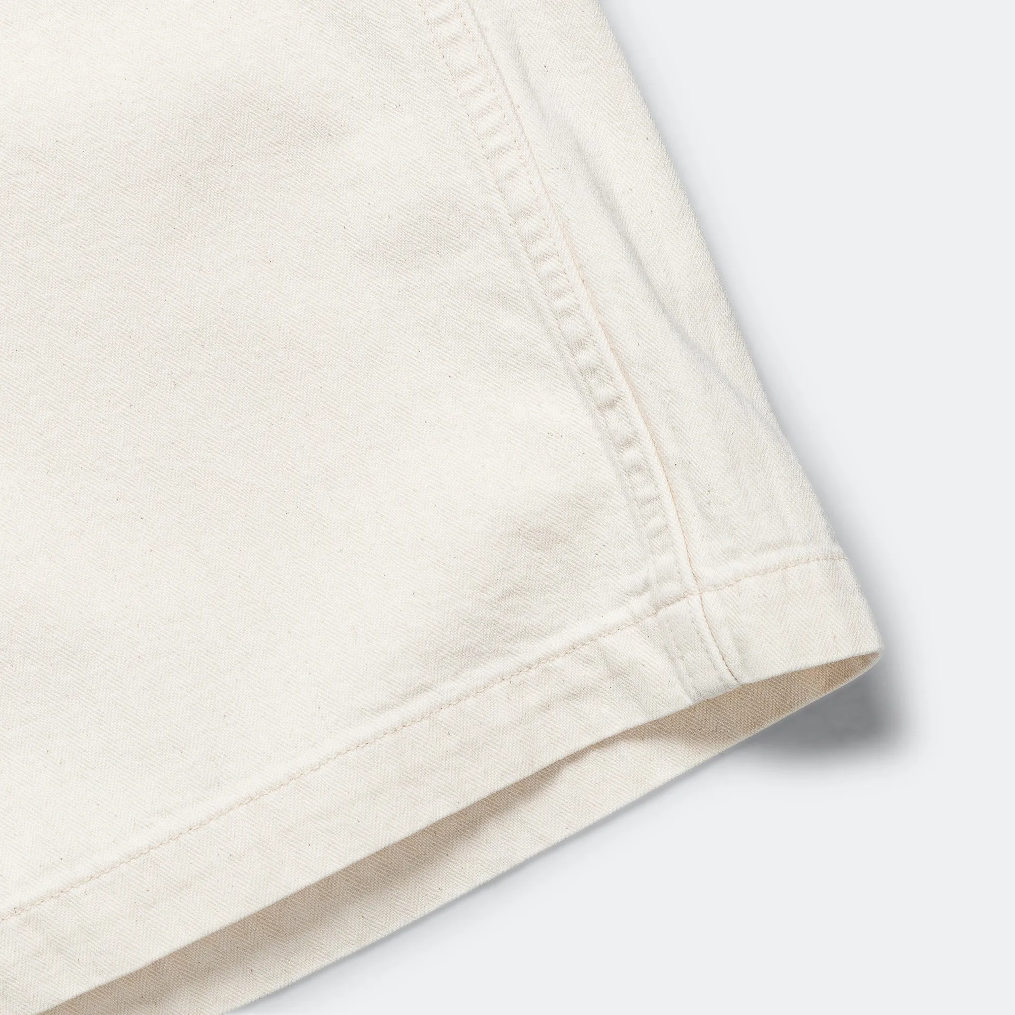 Summer Fatigue Shorts - Ecru Moisture Wicking Lining Water Repellent Finish