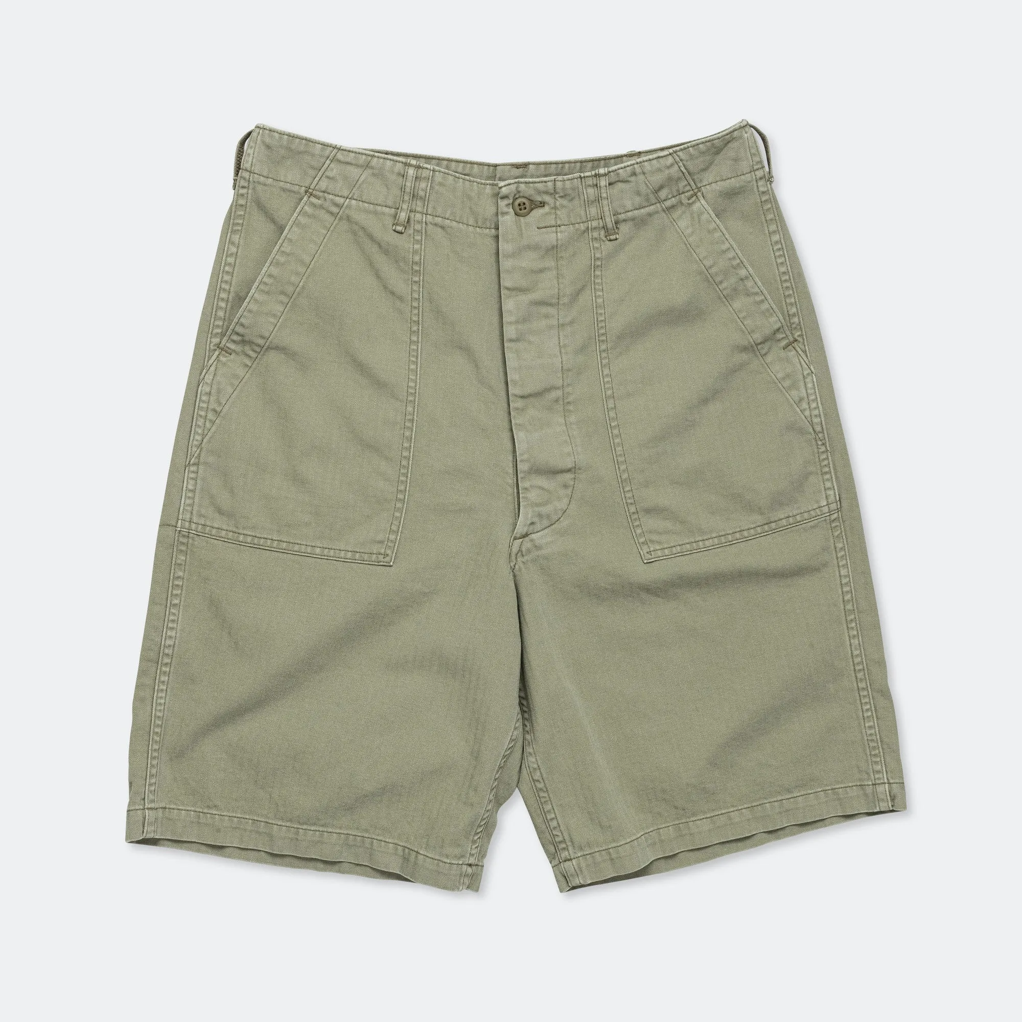Summer Fatigue Shorts - Green Breathable fabric construction