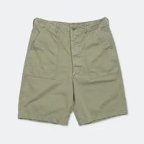 Summer Fatigue Shorts - Green Breathable fabric construction