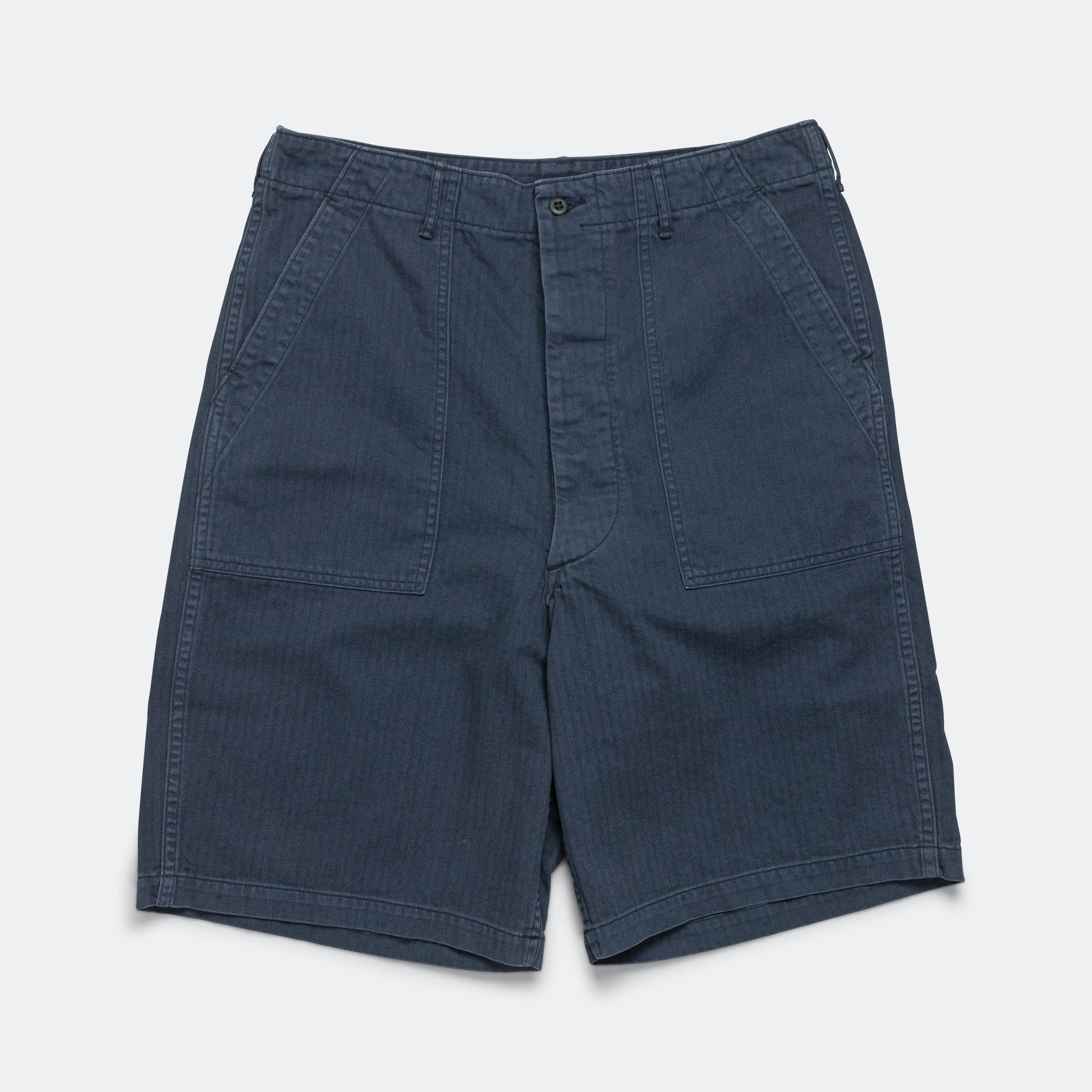 Summer Fatigue Shorts - Navy Artisanal