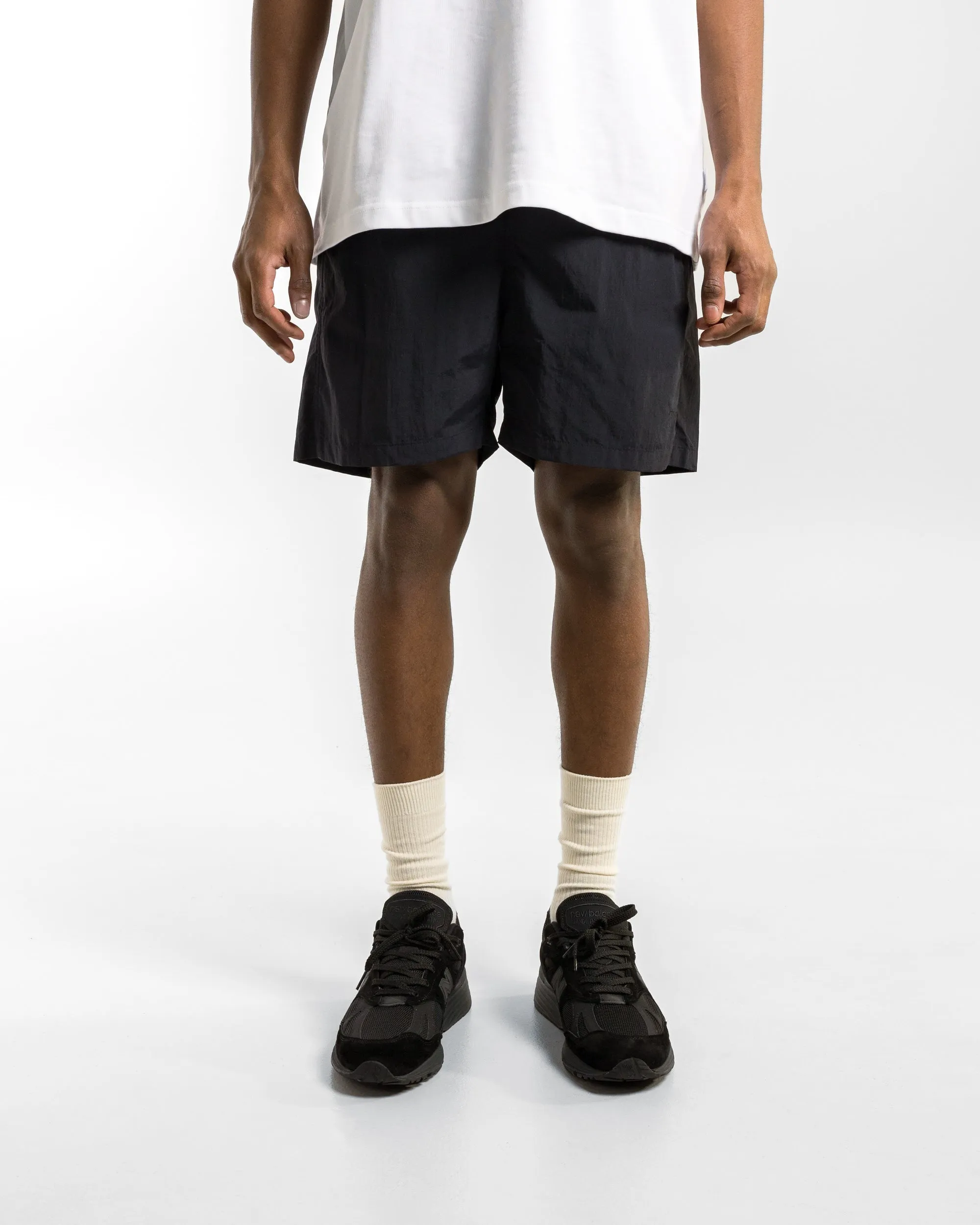 Wind Resistant Material Hauge Recycled Nylon Swimmers - Dark Navy