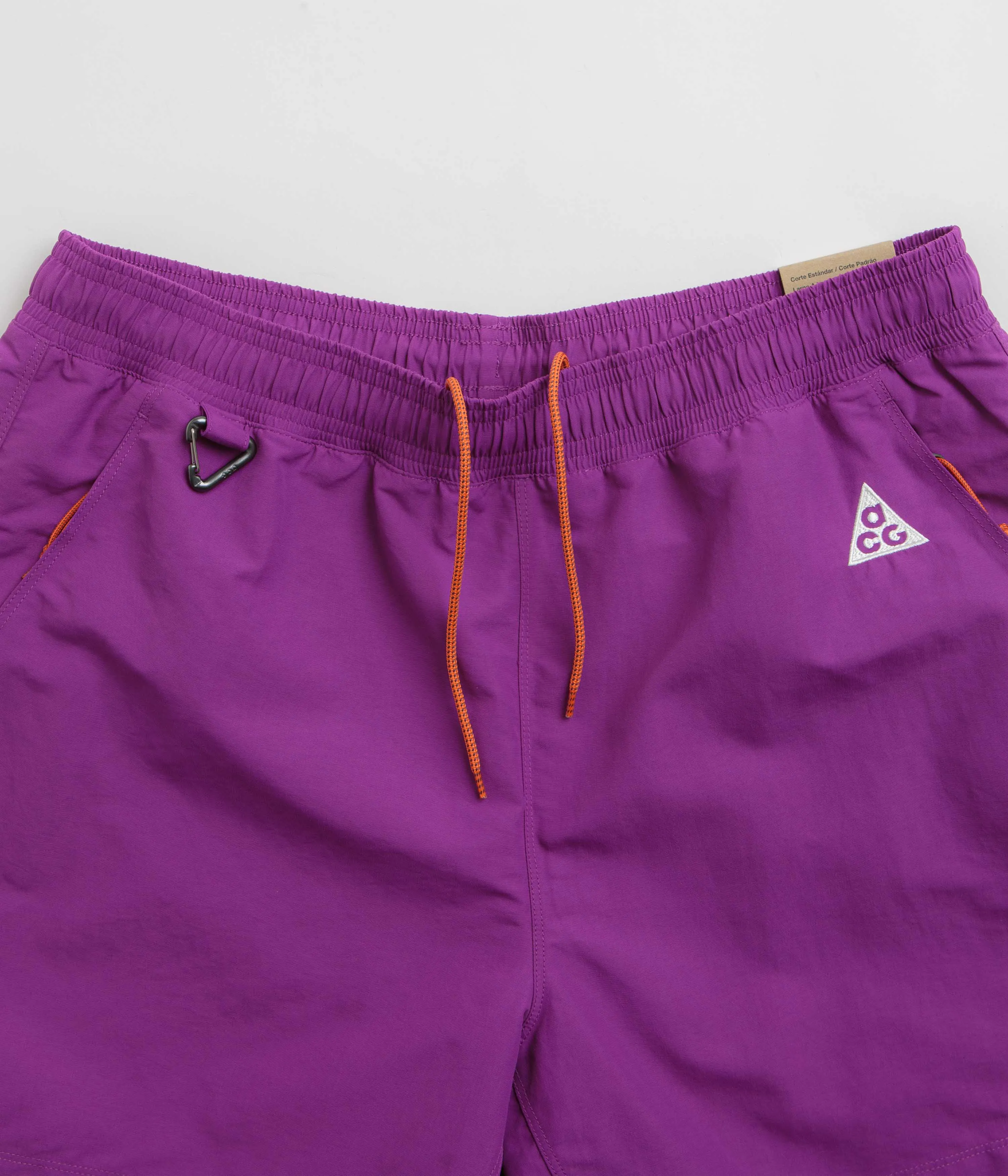 Rubberized Waistband Nike ACG Reservoir Goat Shorts - Bold Berry / Safety Orange / Summit White
