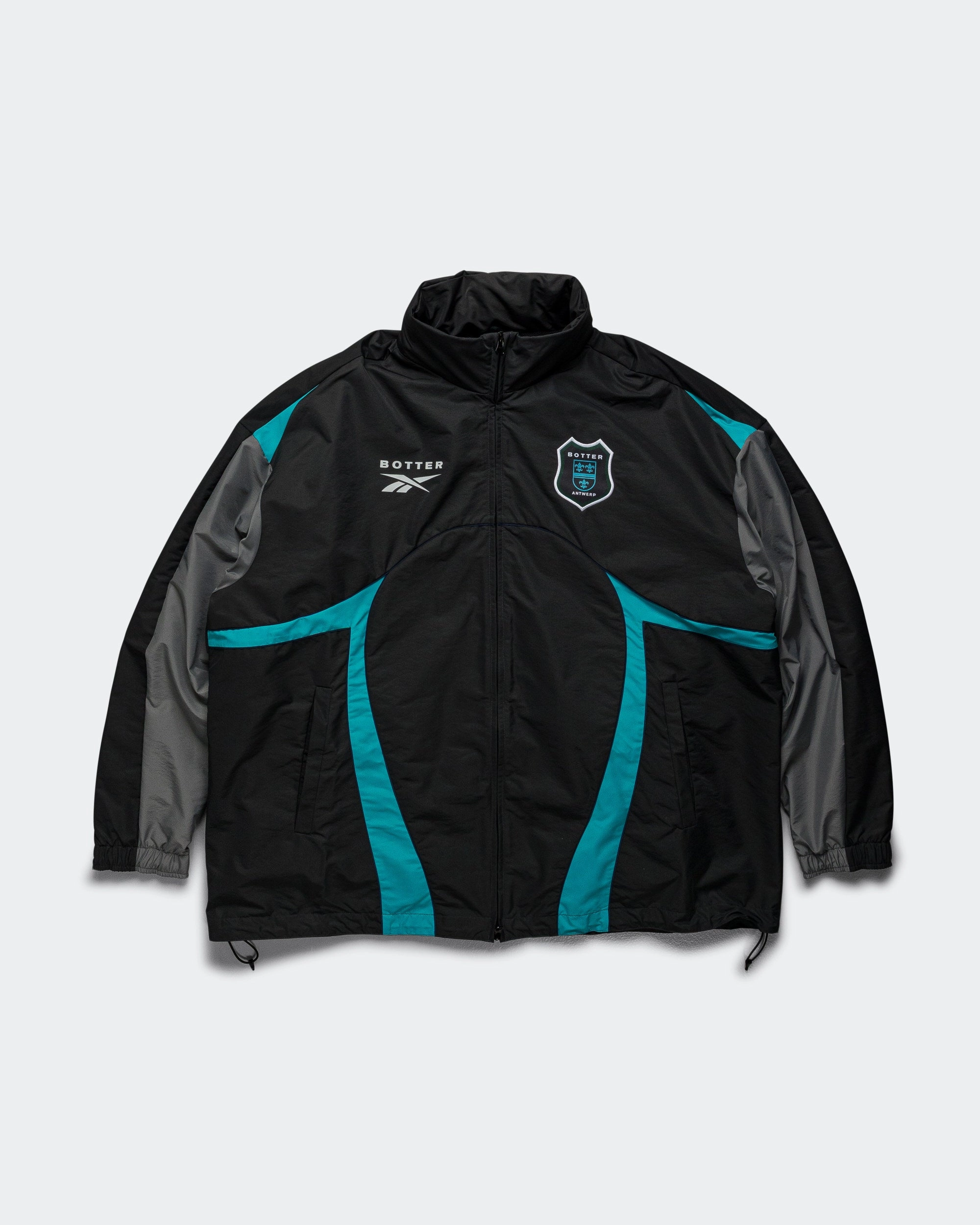 Summer Bench Jacket x Botter - Grey/Aqua Blue Sport Fit