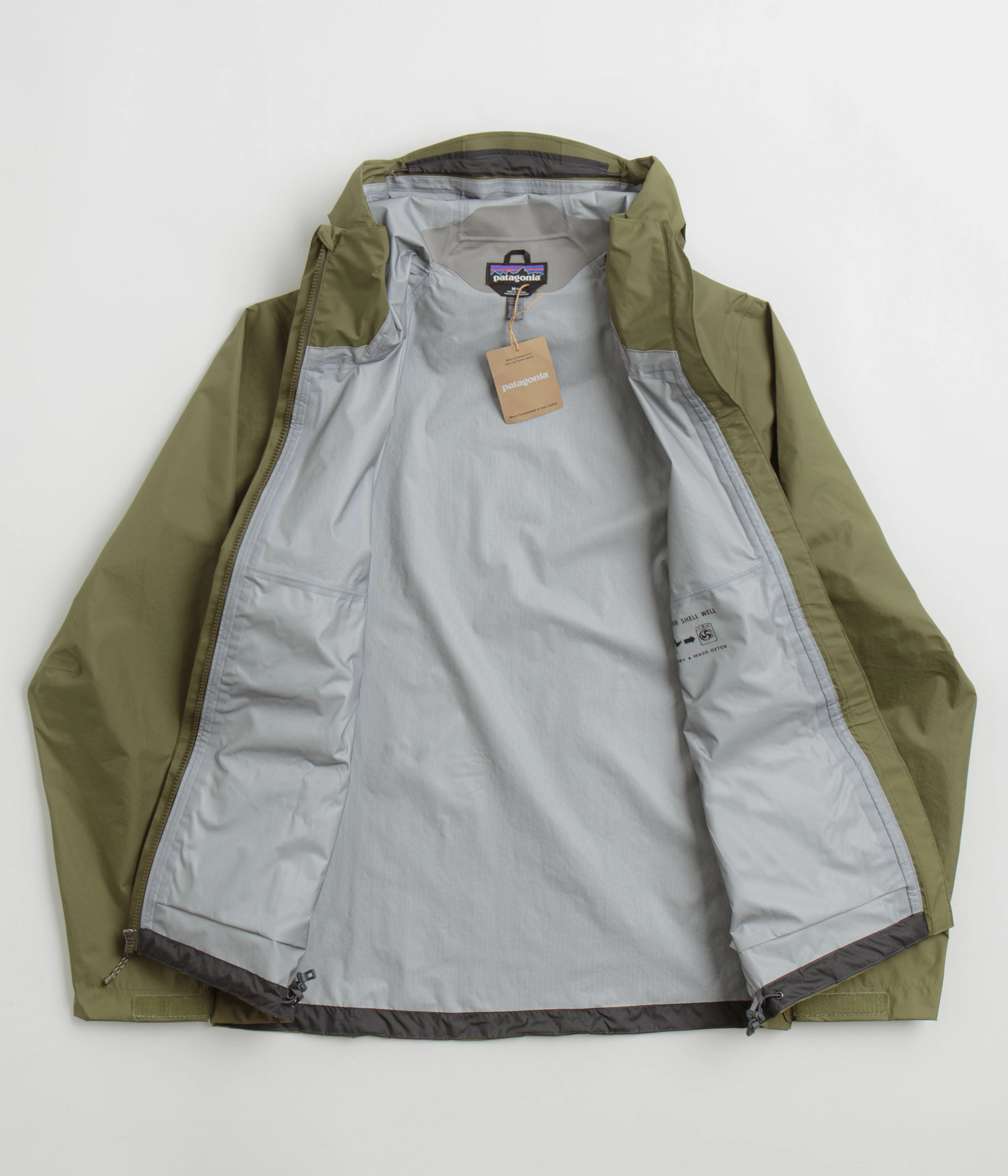 All-Season Wear Mid Season Patagonia Torrentshell 3L Jacket - Tent Green