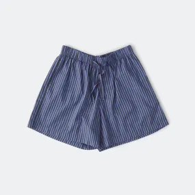 Pyjama Shorts - Verneuil Cotton Poplin Wool blend Daily Fit