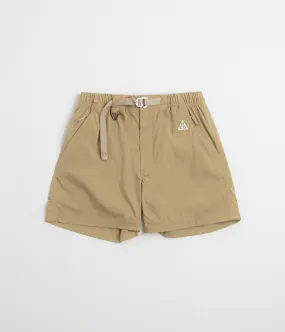 Mesh Ventilation Zones kids' style Nike ACG Hiking Shorts - Parachute Beige / Summit White