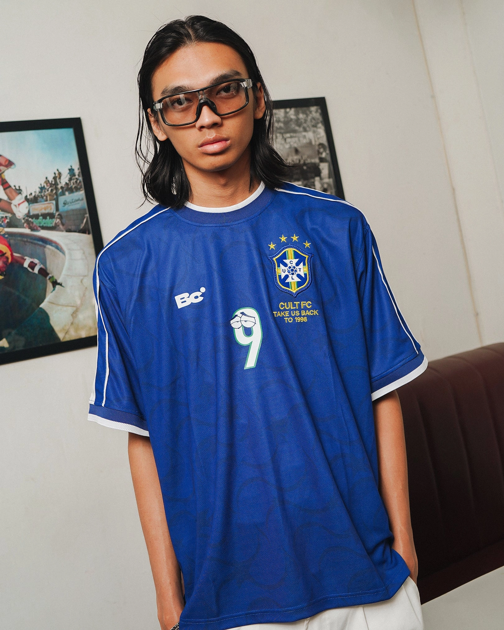 1998 'FENOMENO' CULT KITS X BC STUDIO AWAY SHIRT (MULTIPLE SIZES) R9 Ready To Move