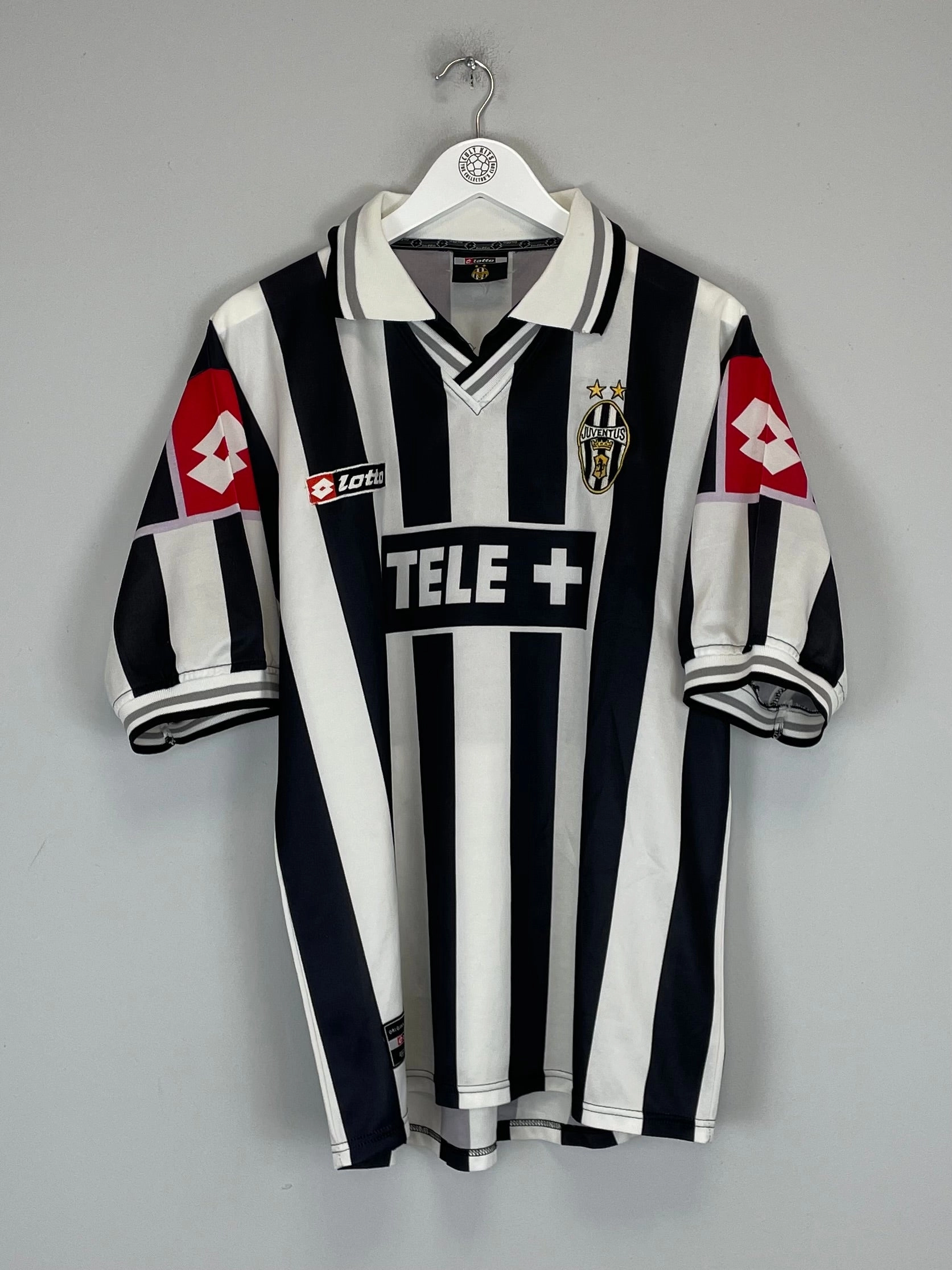2000/01 JUVENTUS HOME SHIRT (M) LOTTO High Breathability Mesh Gear Ready