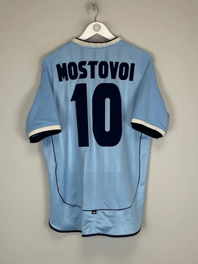 2001/03 CELTA VIGO MOSTOVOI #10 HOME SHIRT (L) UMBRO Reinforced Hemline
